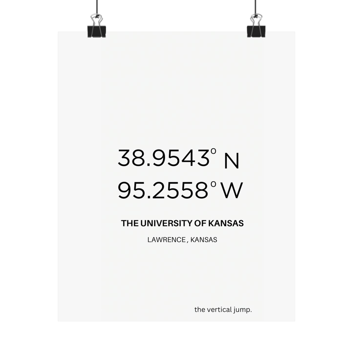 The University of Kansas - The Vertical Jump