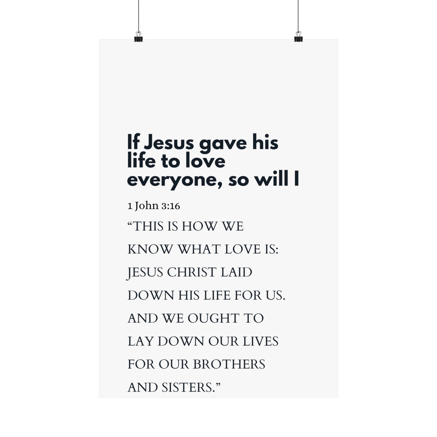 1 John 3:16 - The Vertical Jump