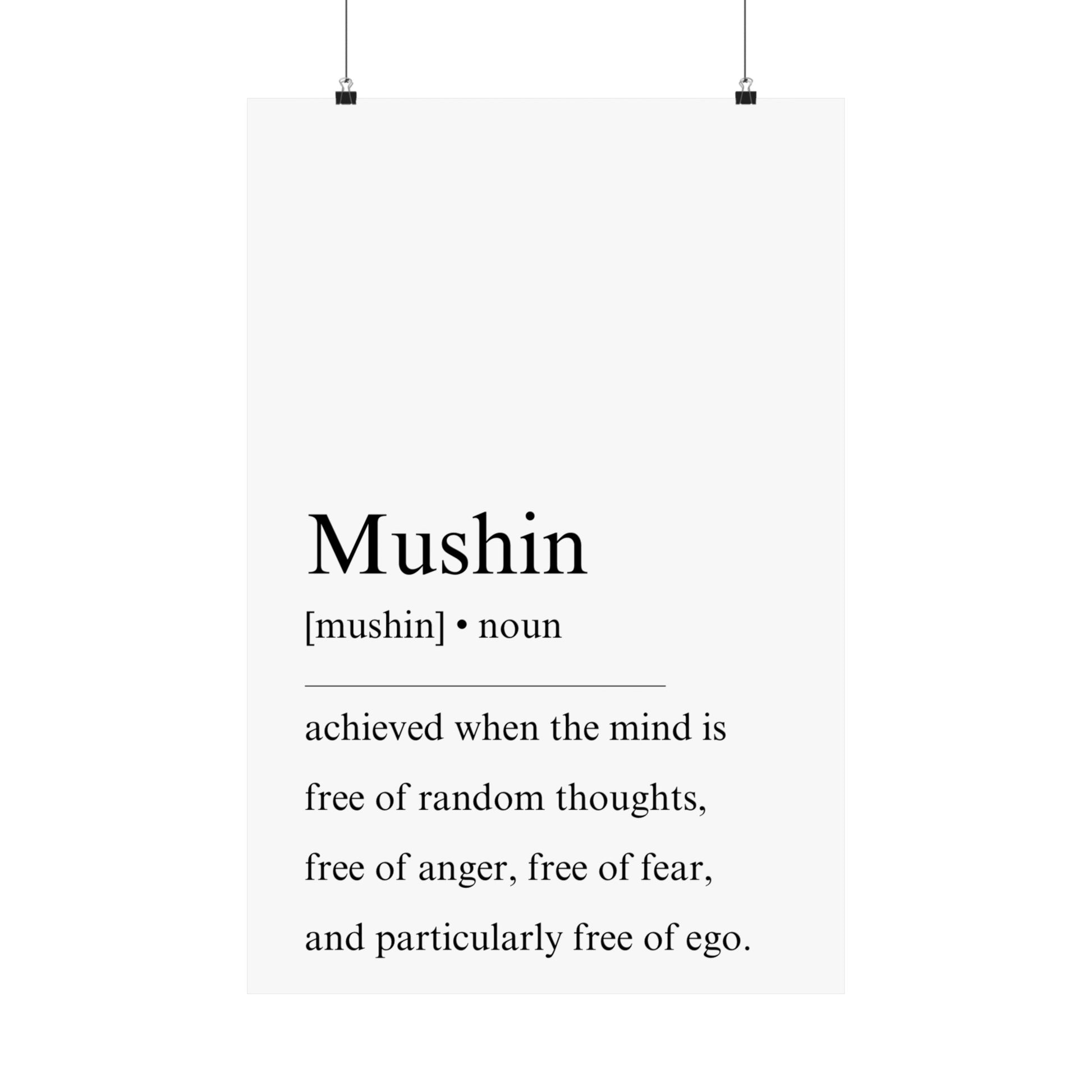 Mushin definition - The Vertical Jump