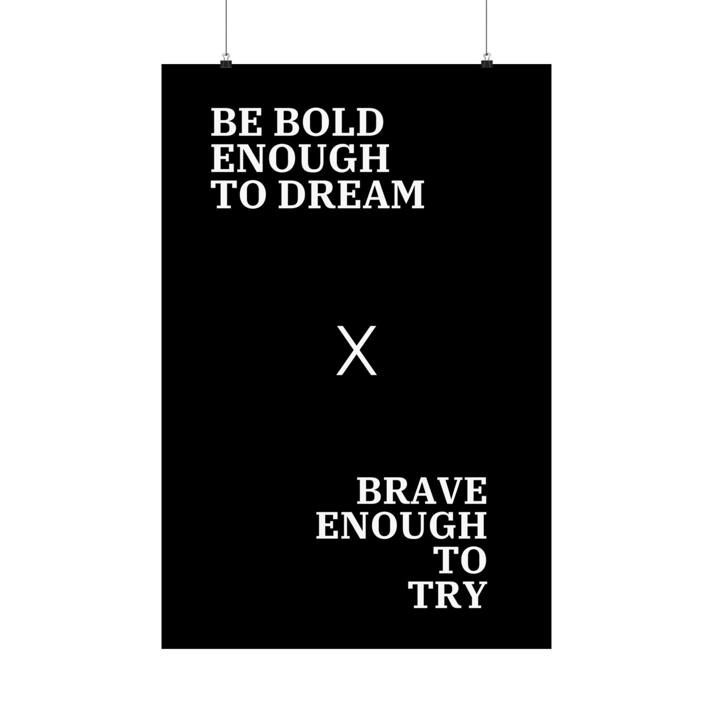 Be Bold Enough to Dream x Brave Enough To Try - The Vertical Jump