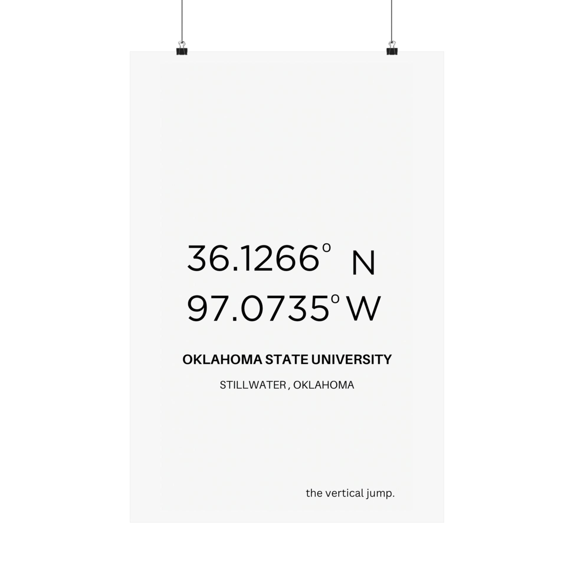 Oklahoma State University - The Vertical Jump