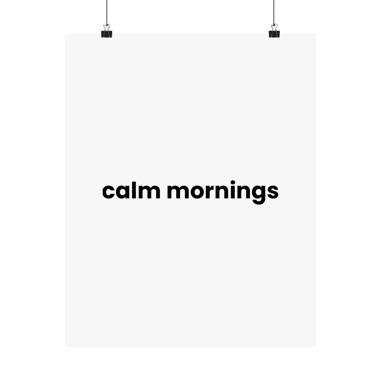 Calm Mornings - The Vertical Jump