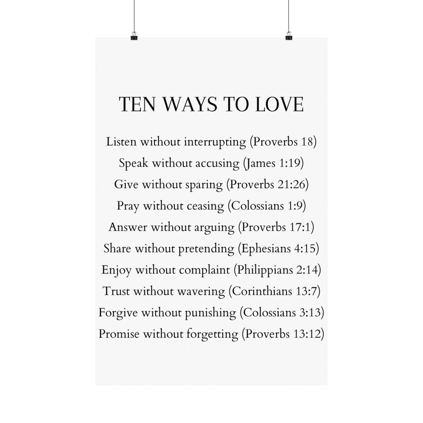 Ten Ways to Love - The Vertical Jump