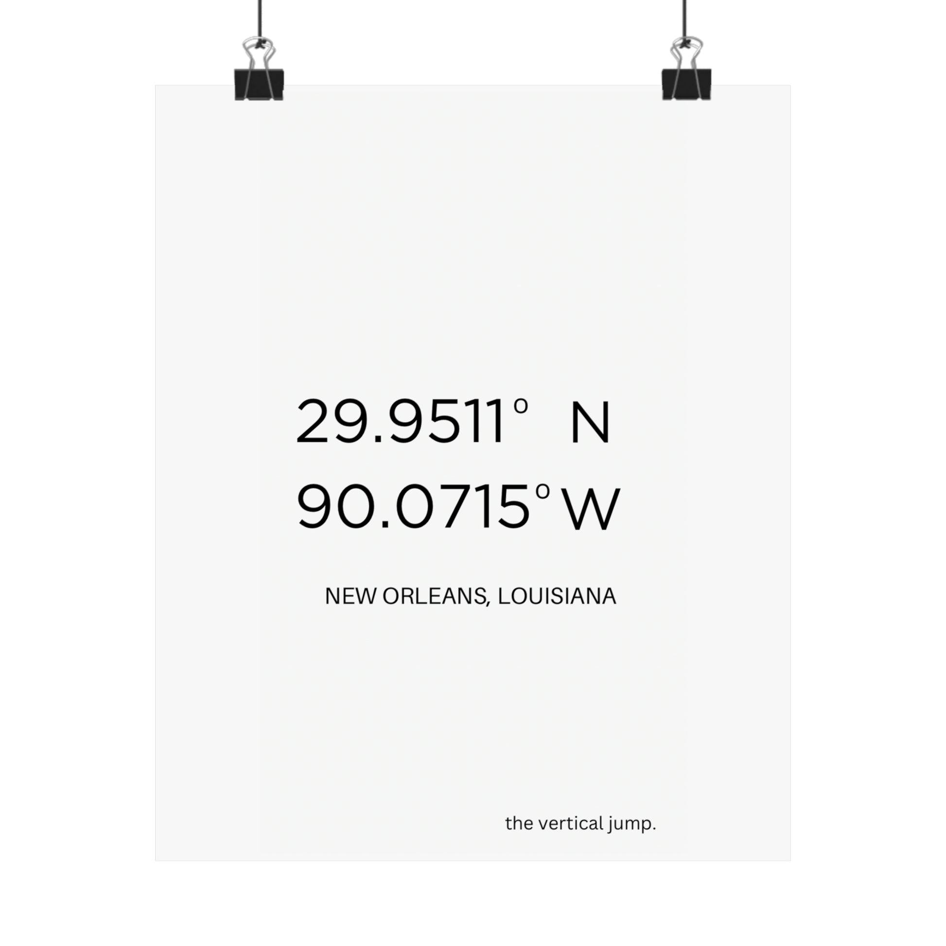 New Orleans, Louisiana - The Vertical Jump