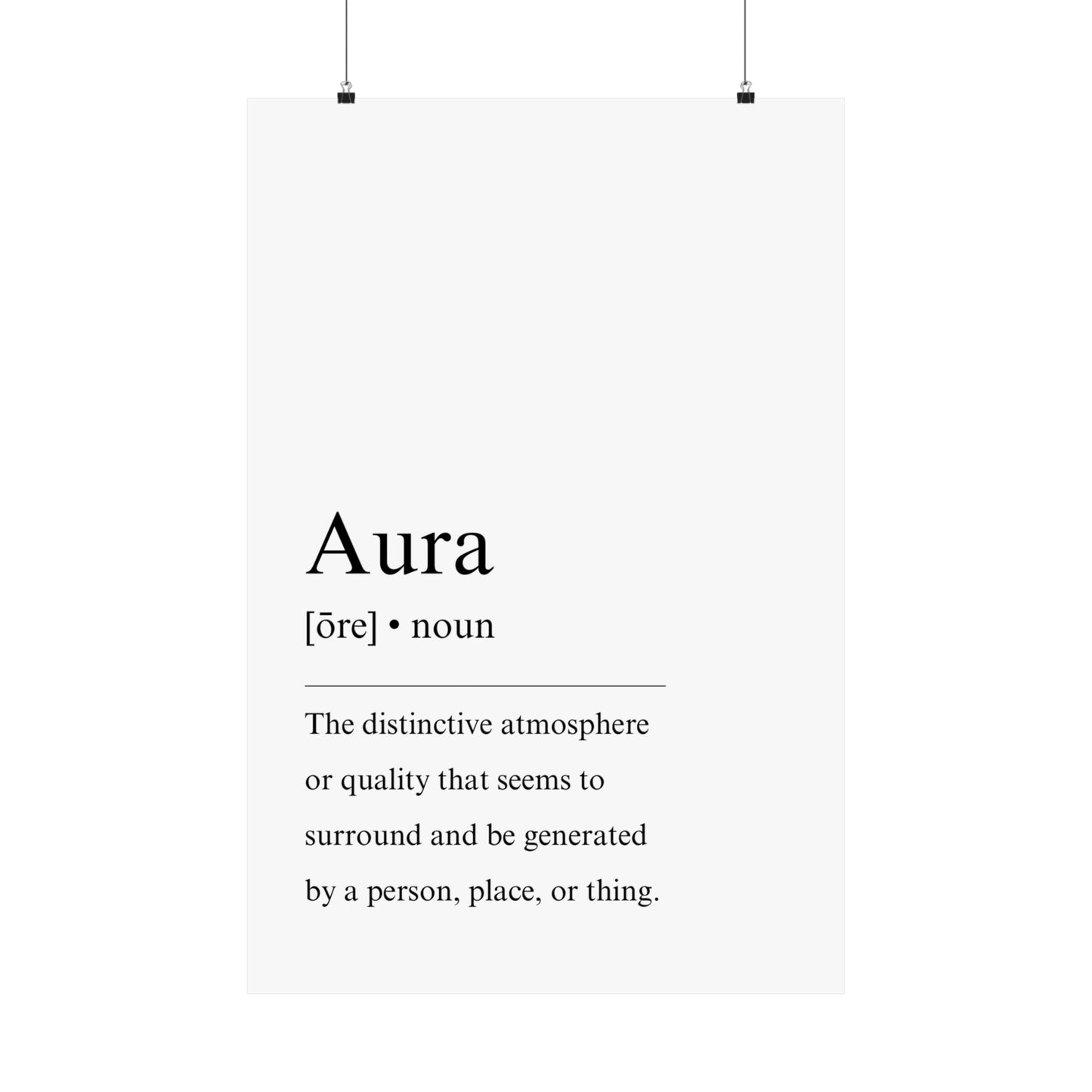 Aura Definition - The Vertical Jump