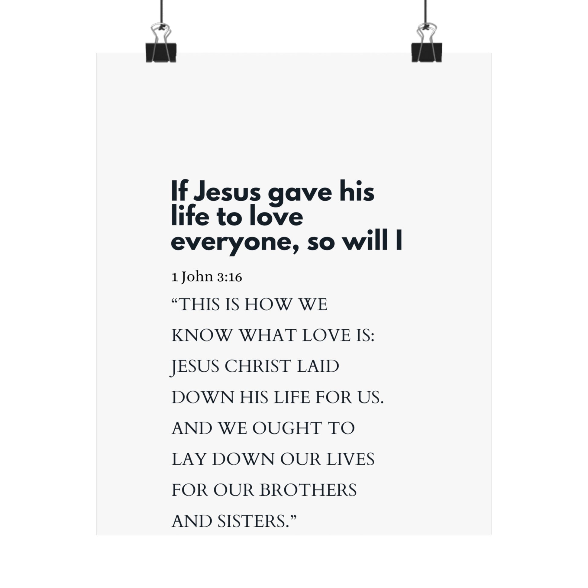 1 John 3:16 - The Vertical Jump