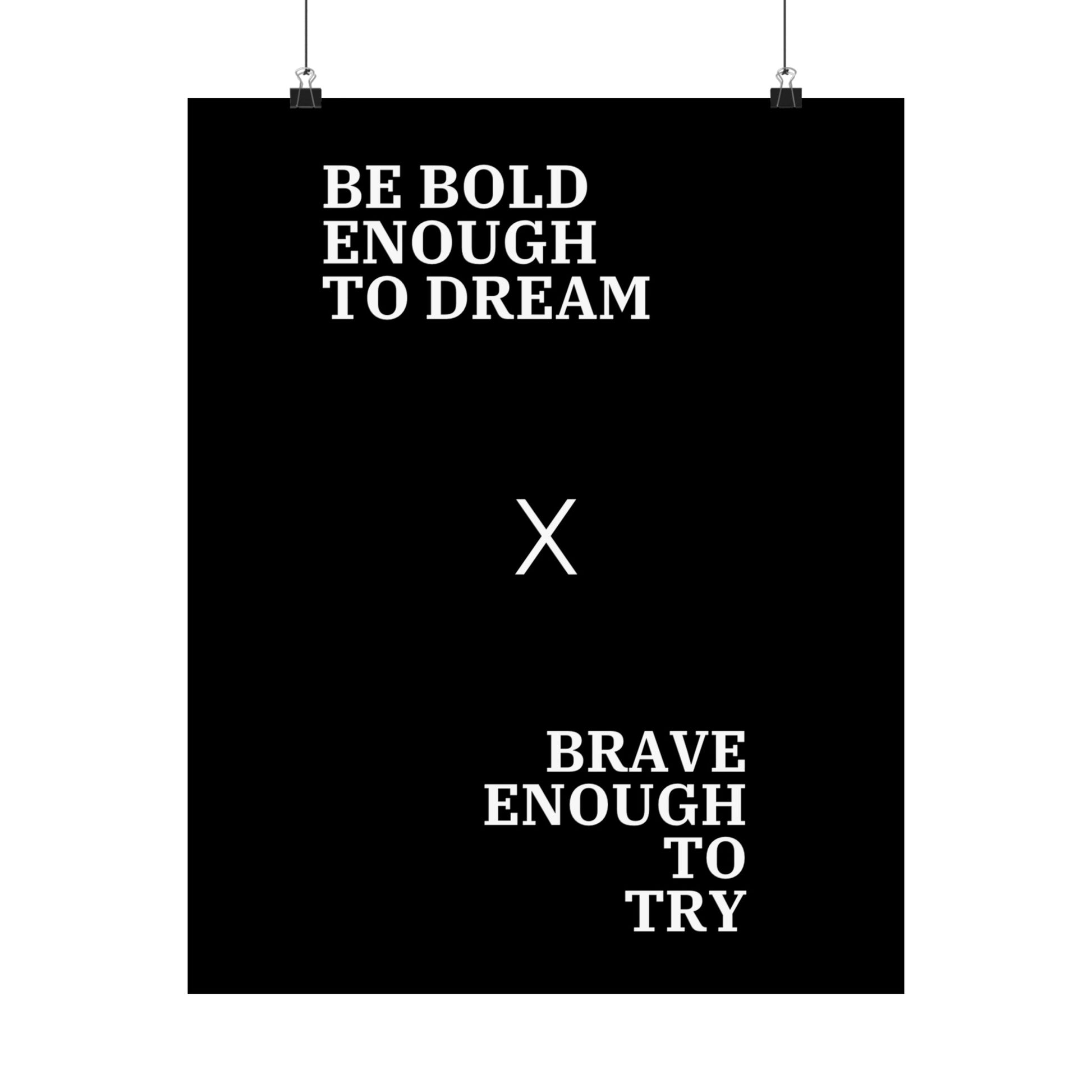 Be Bold Enough to Dream x Brave Enough To Try - The Vertical Jump