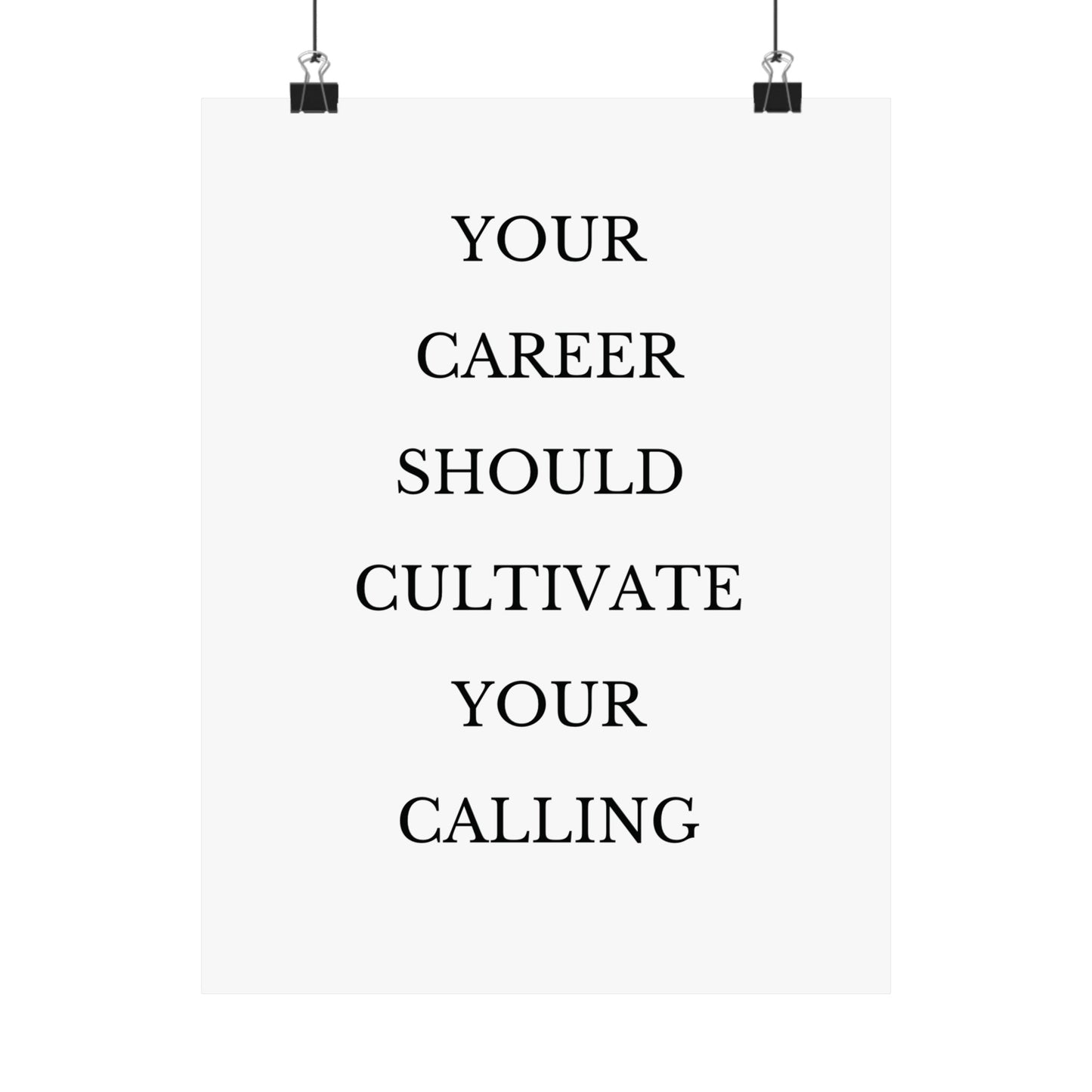 Your Career Should Cultivate Your Calling - The Vertical Jump