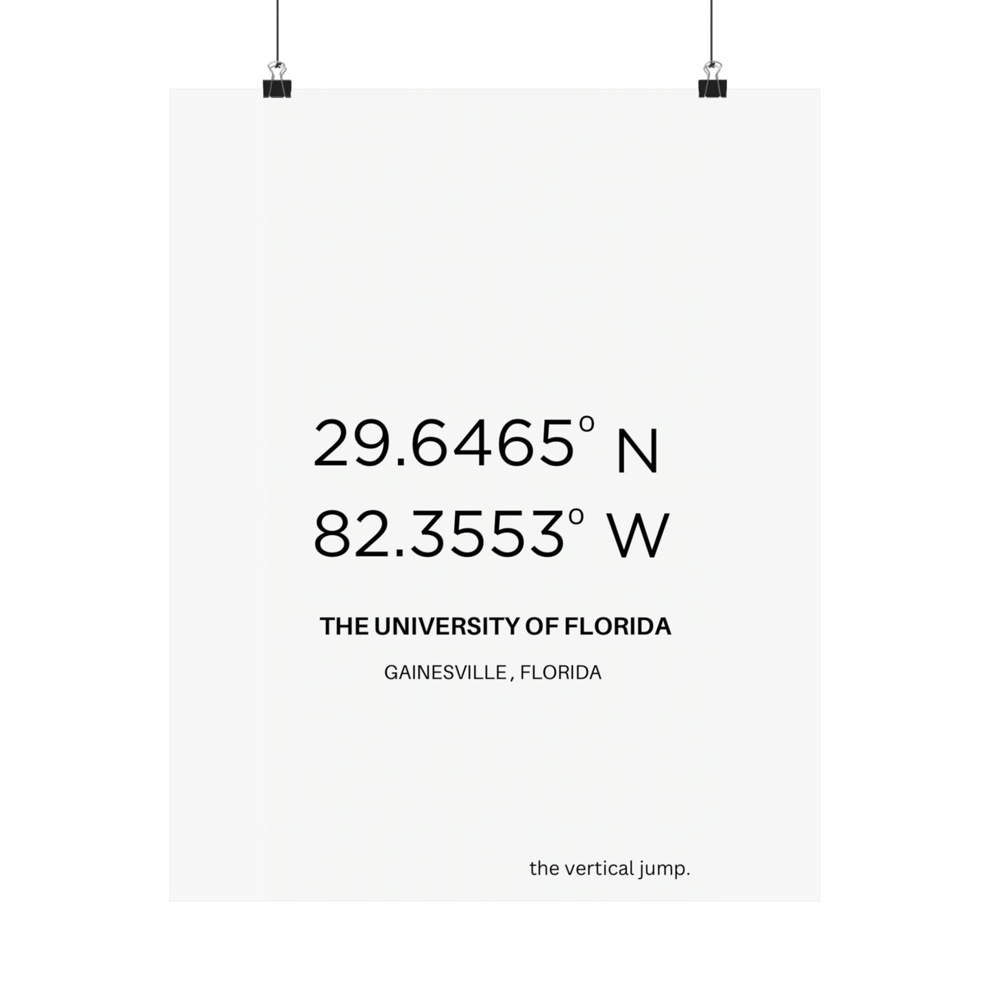 The University of Florida - The Vertical Jump