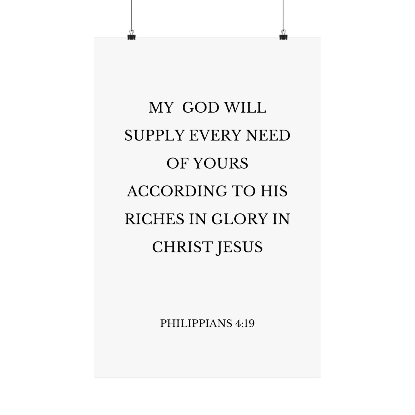 Philippians 4:19 - The Vertical Jump