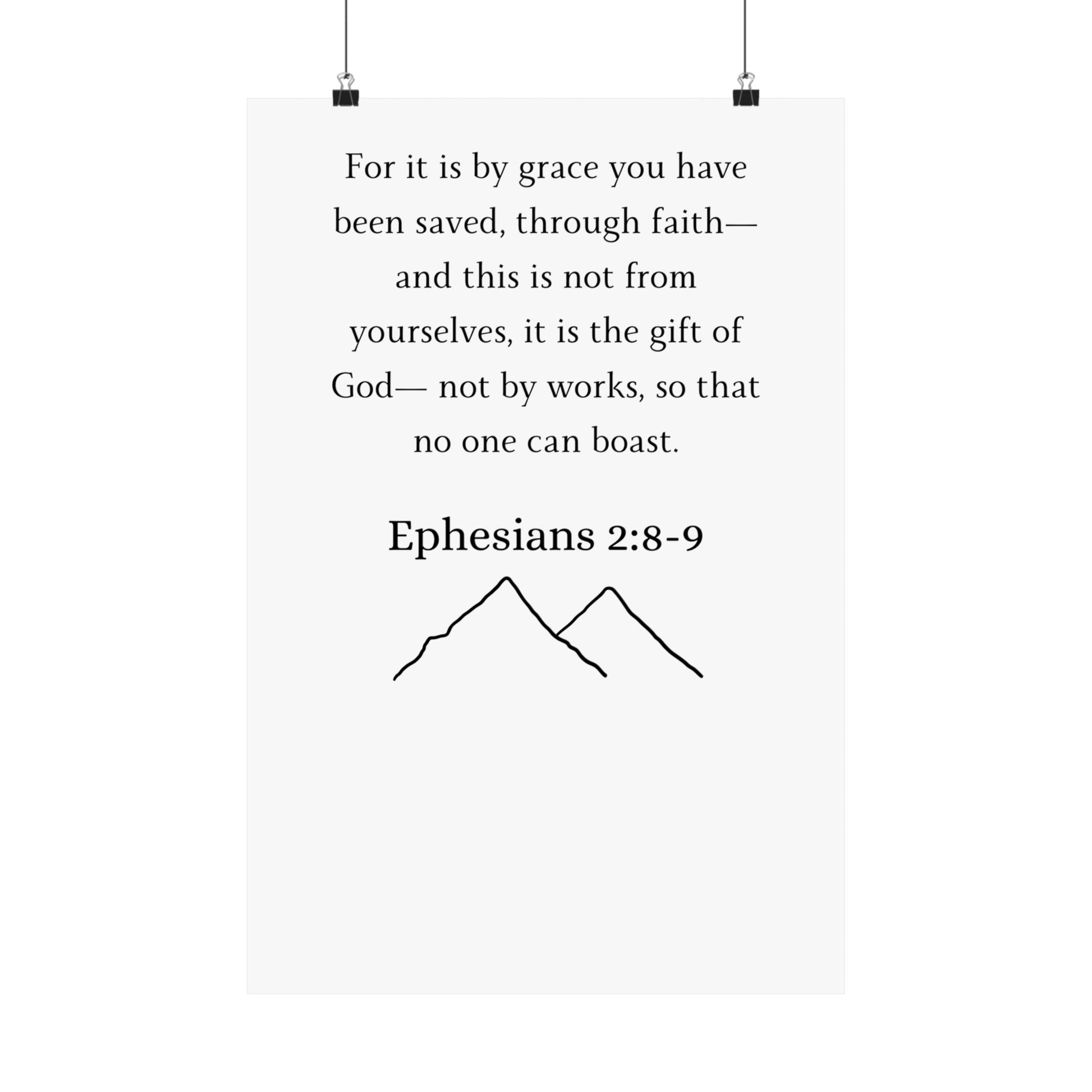 Ephesians 2:8-9 - The Vertical Jump