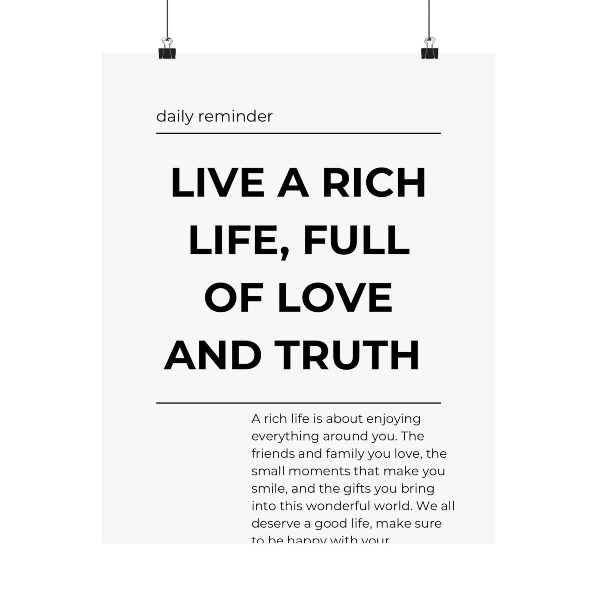 Live a rich life - The Vertical Jump