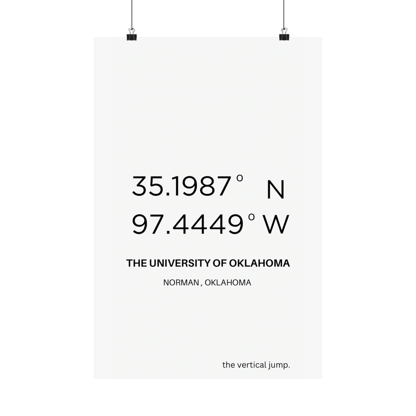 The University of Oklahoma - The Vertical Jump