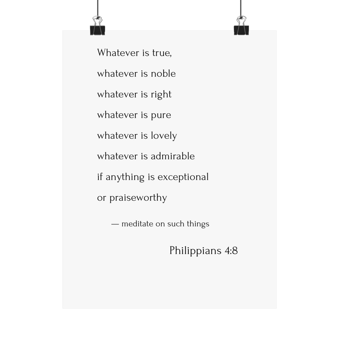 Philippians 4:8 - The Vertical Jump