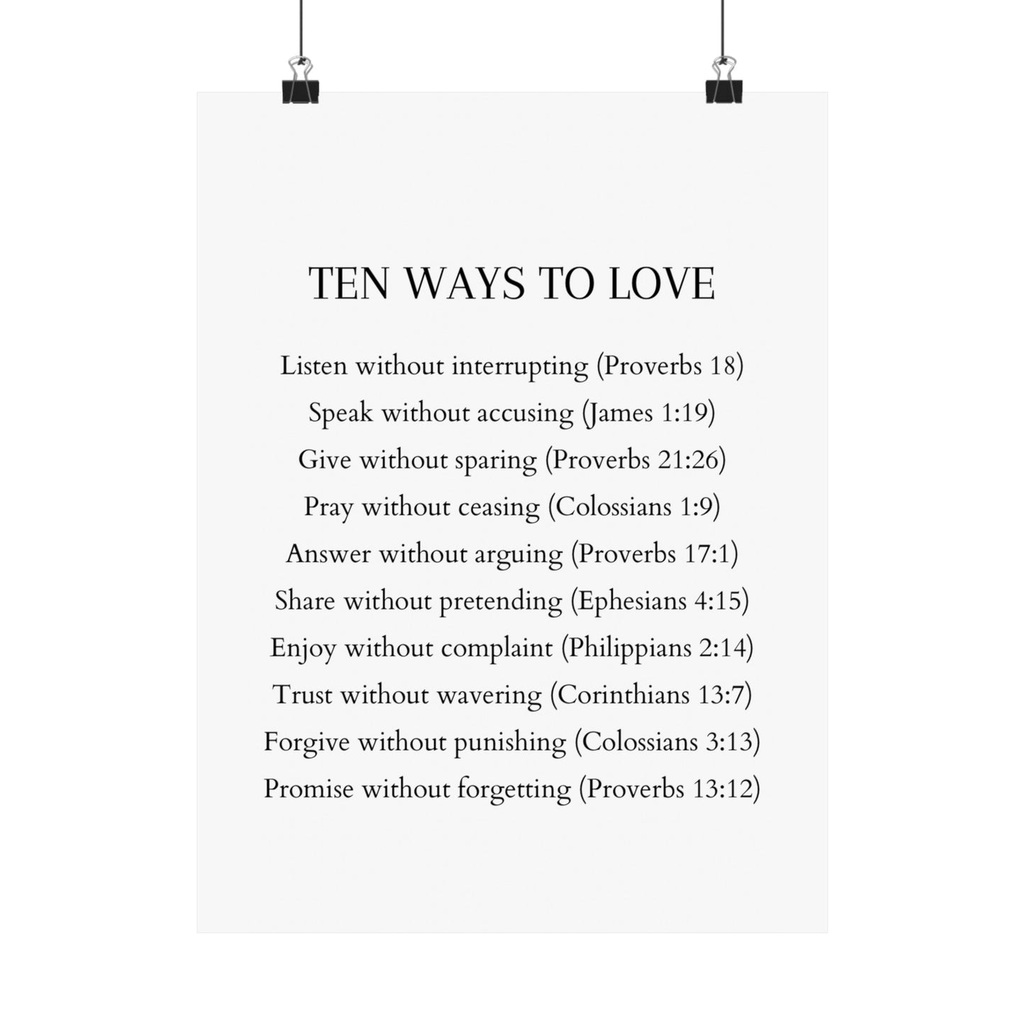 Ten Ways to Love - The Vertical Jump