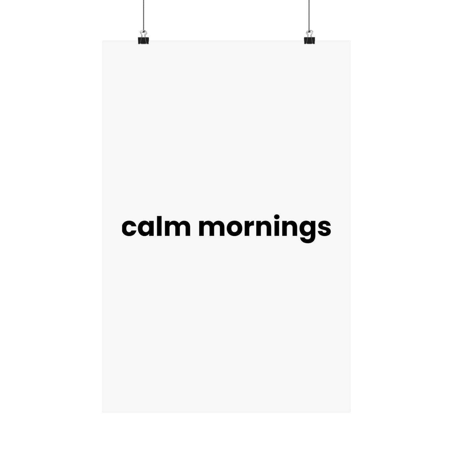 Calm Mornings - The Vertical Jump