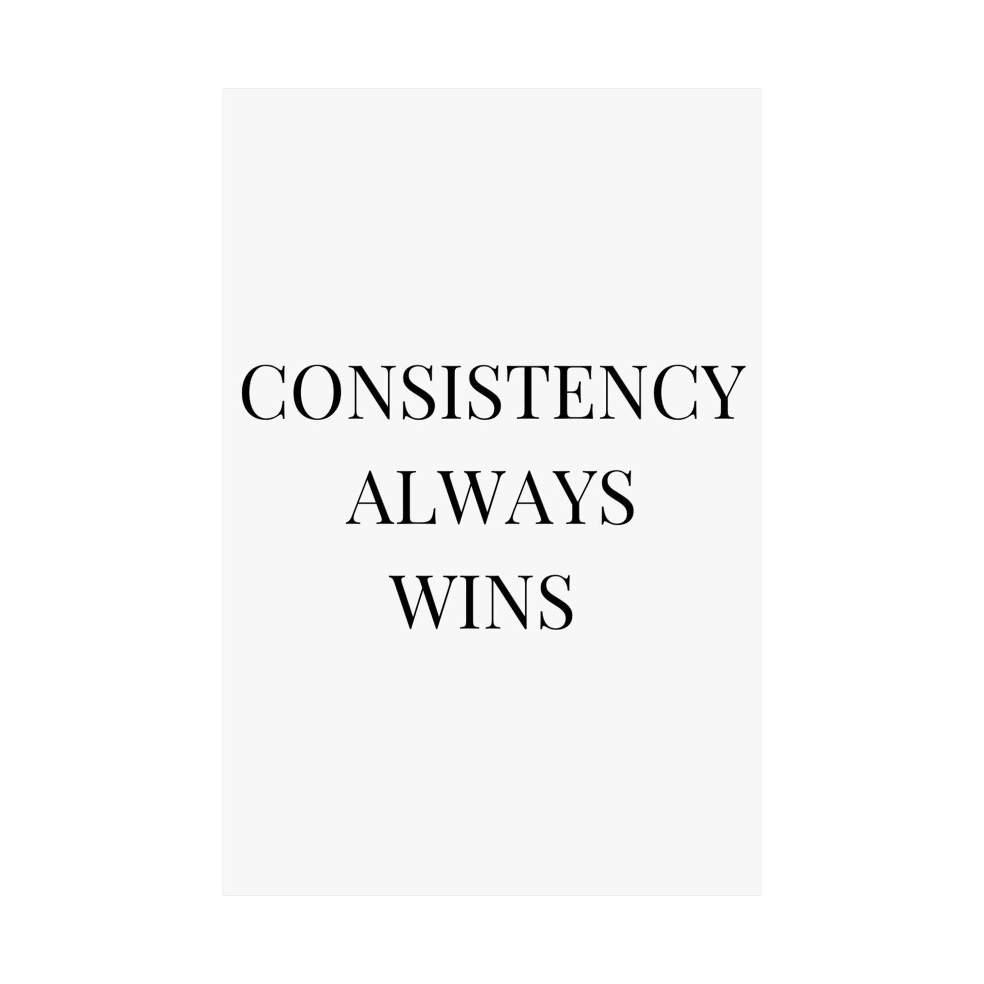 Consistency Always Wins - The Vertical Jump