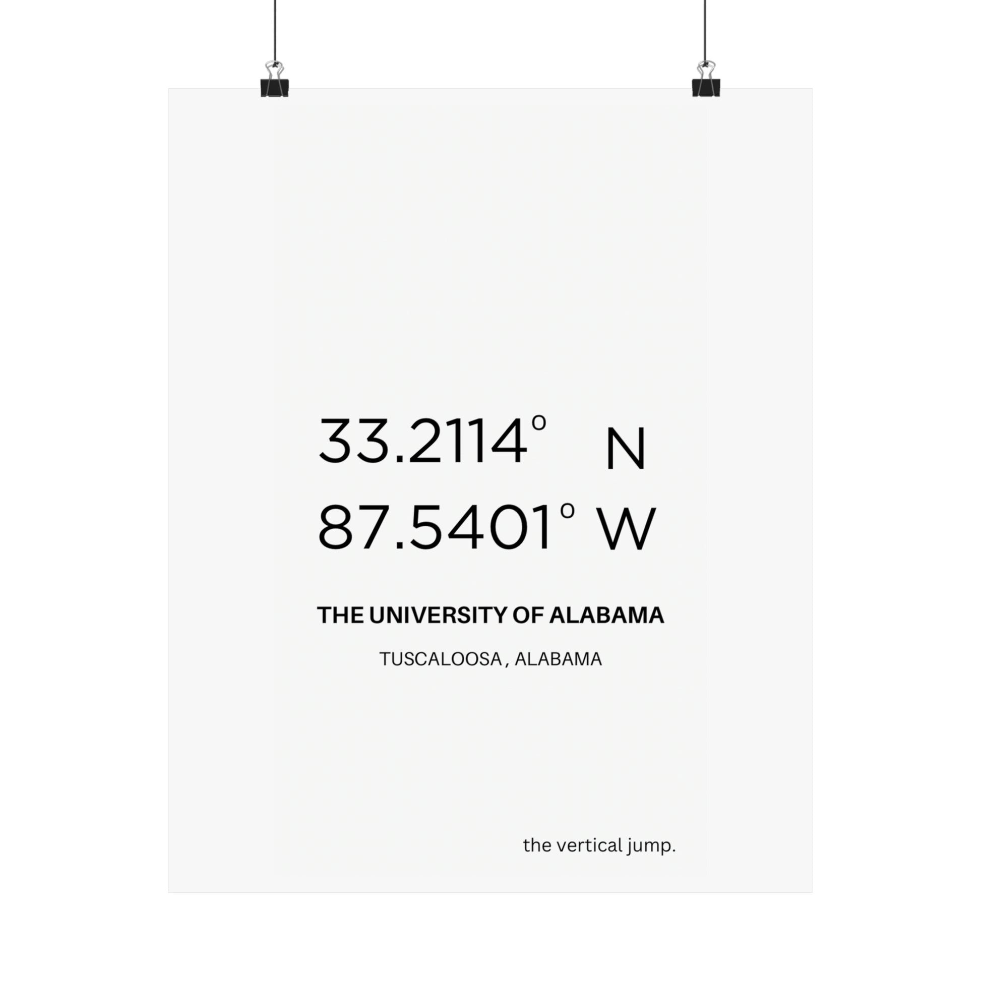 The University of Alabama (Roll Tide) - The Vertical Jump