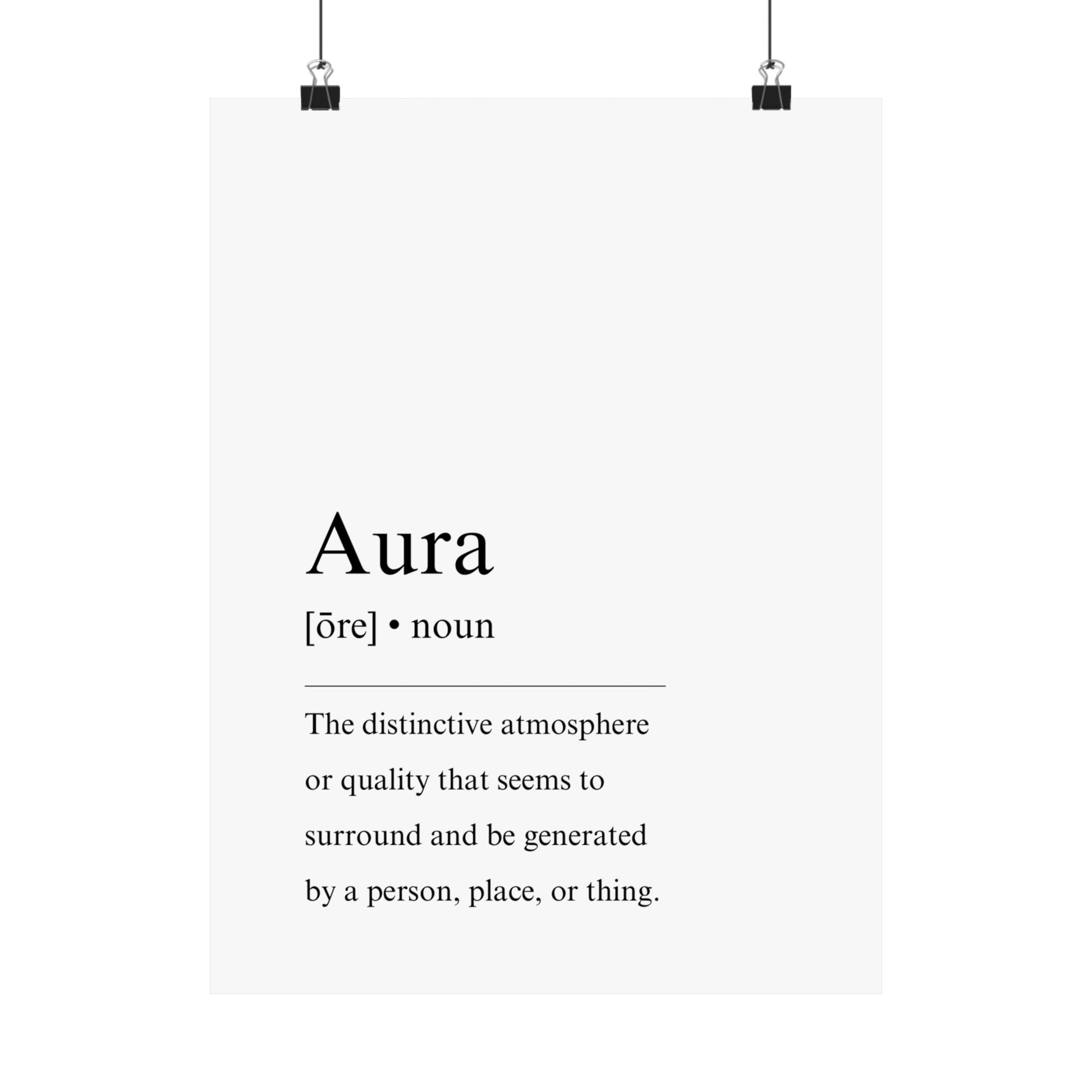 Aura Definition - The Vertical Jump