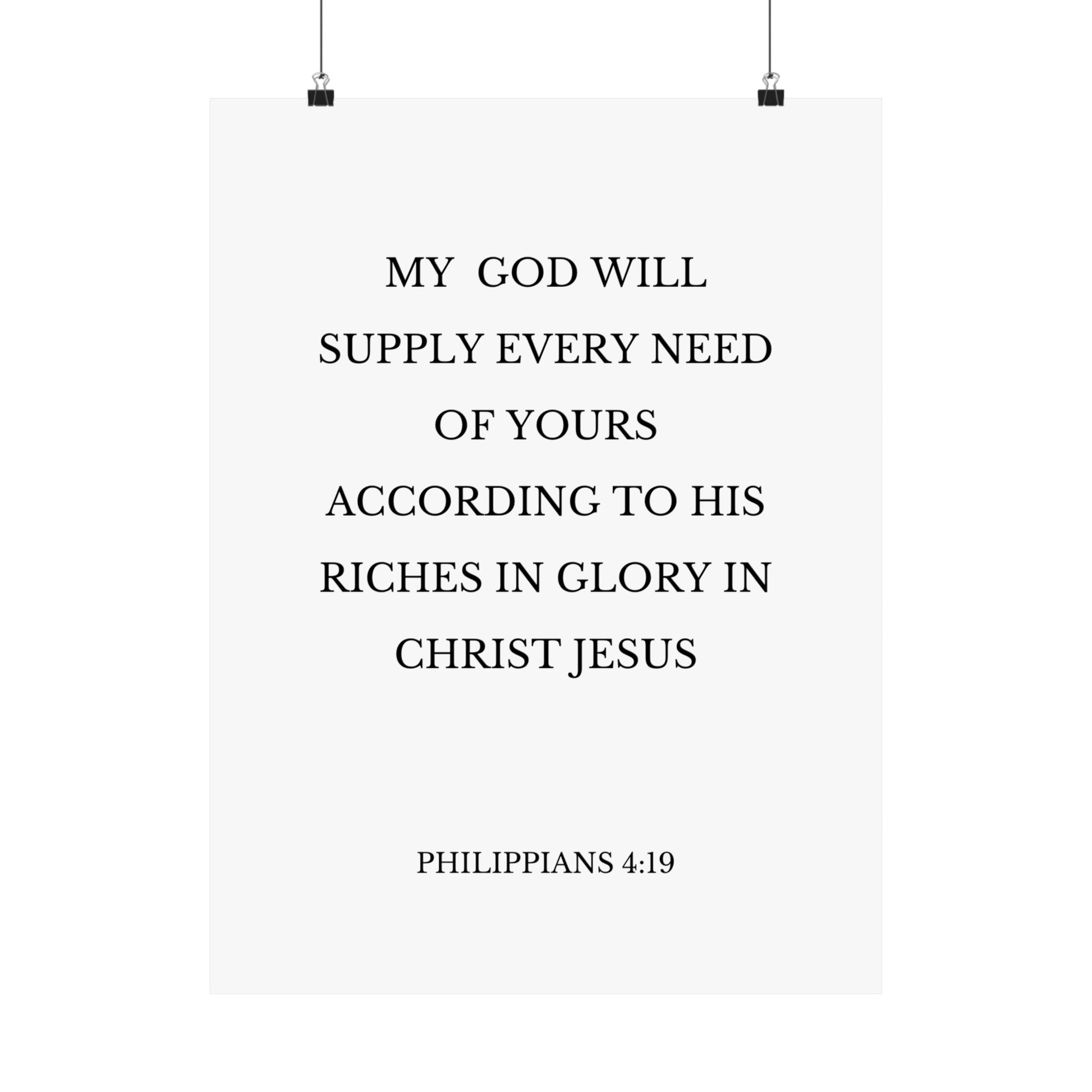 Philippians 4:19 - The Vertical Jump