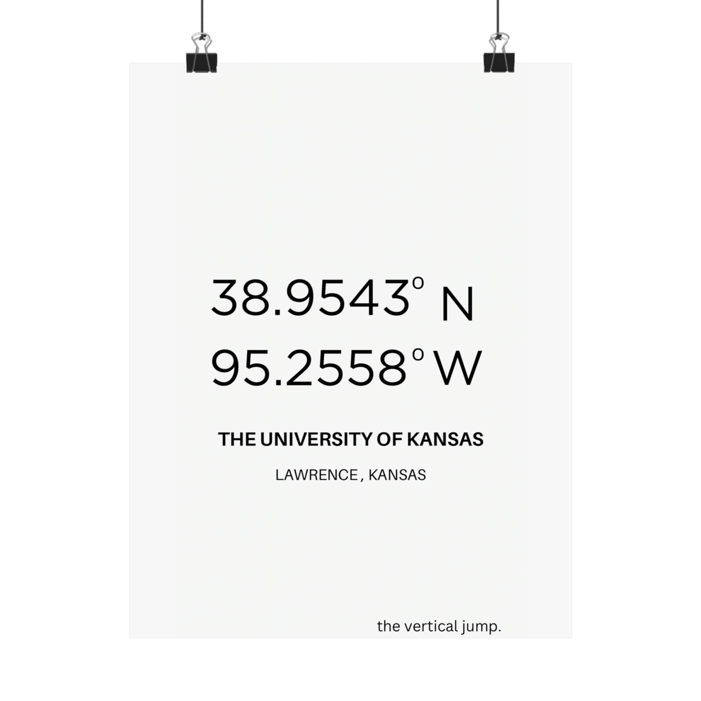 The University of Kansas - The Vertical Jump