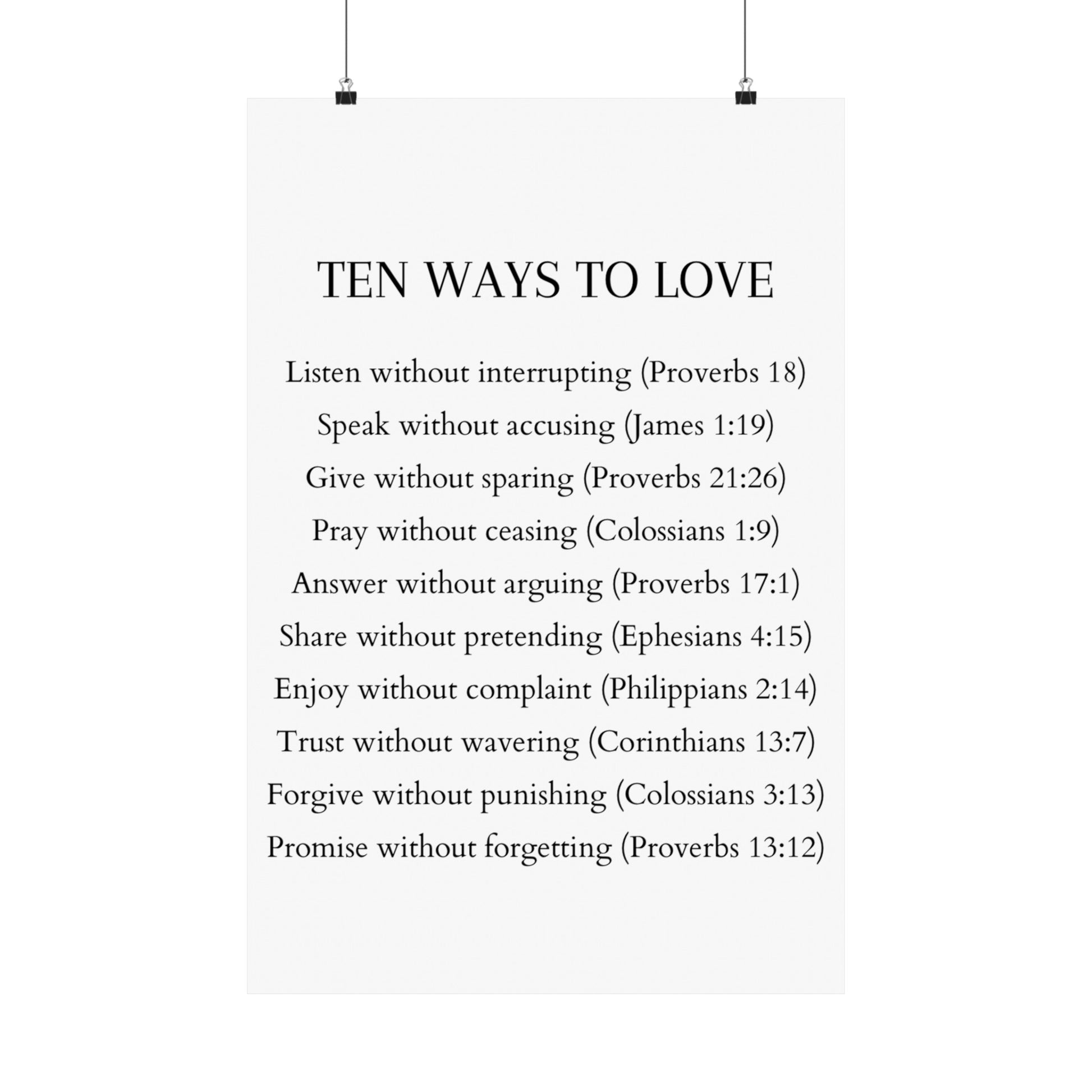 Ten Ways to Love - The Vertical Jump