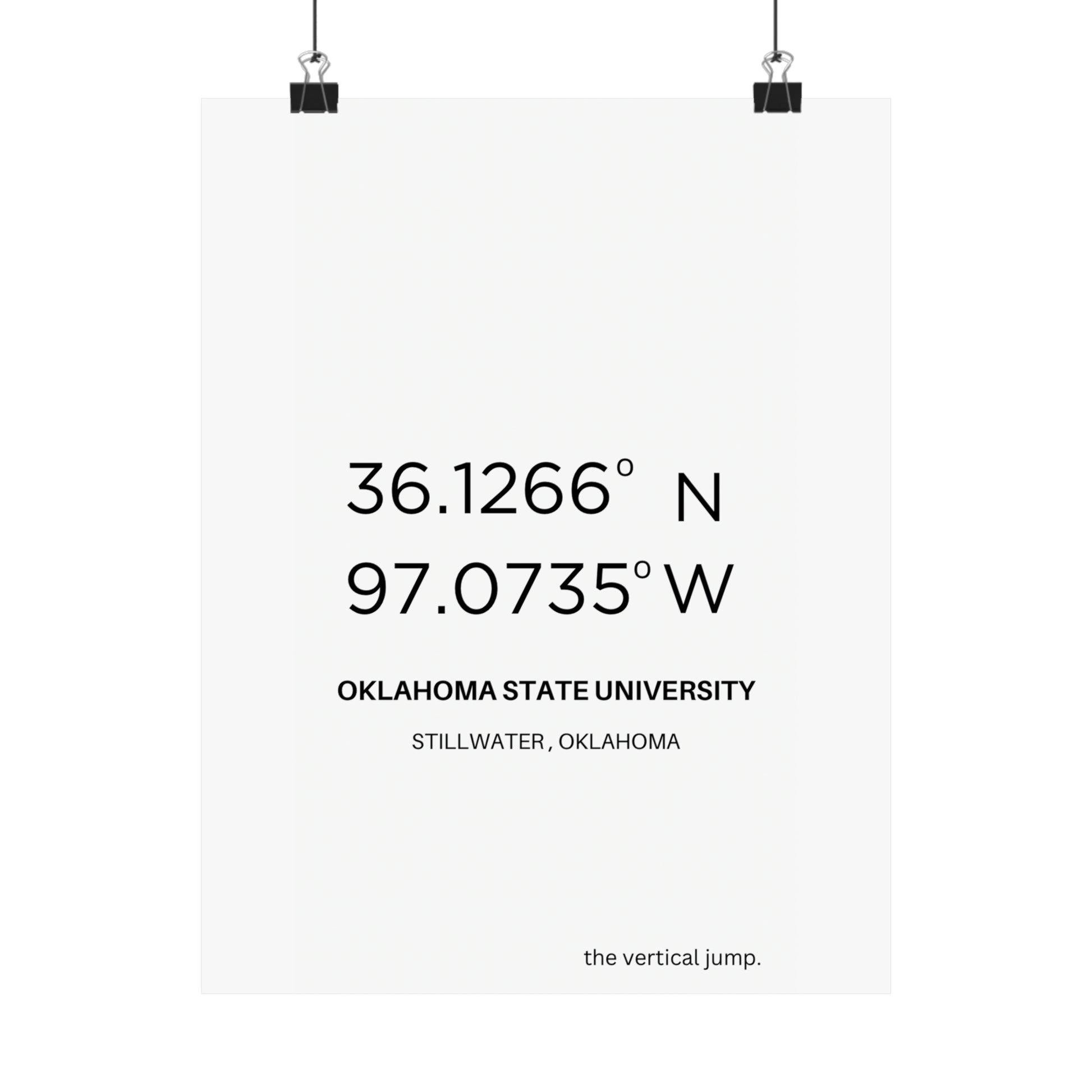 Oklahoma State University - The Vertical Jump