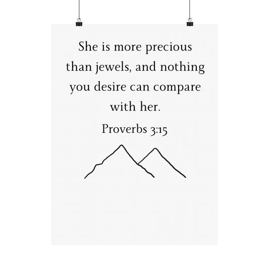 Proverbs 3:15 - The Vertical Jump