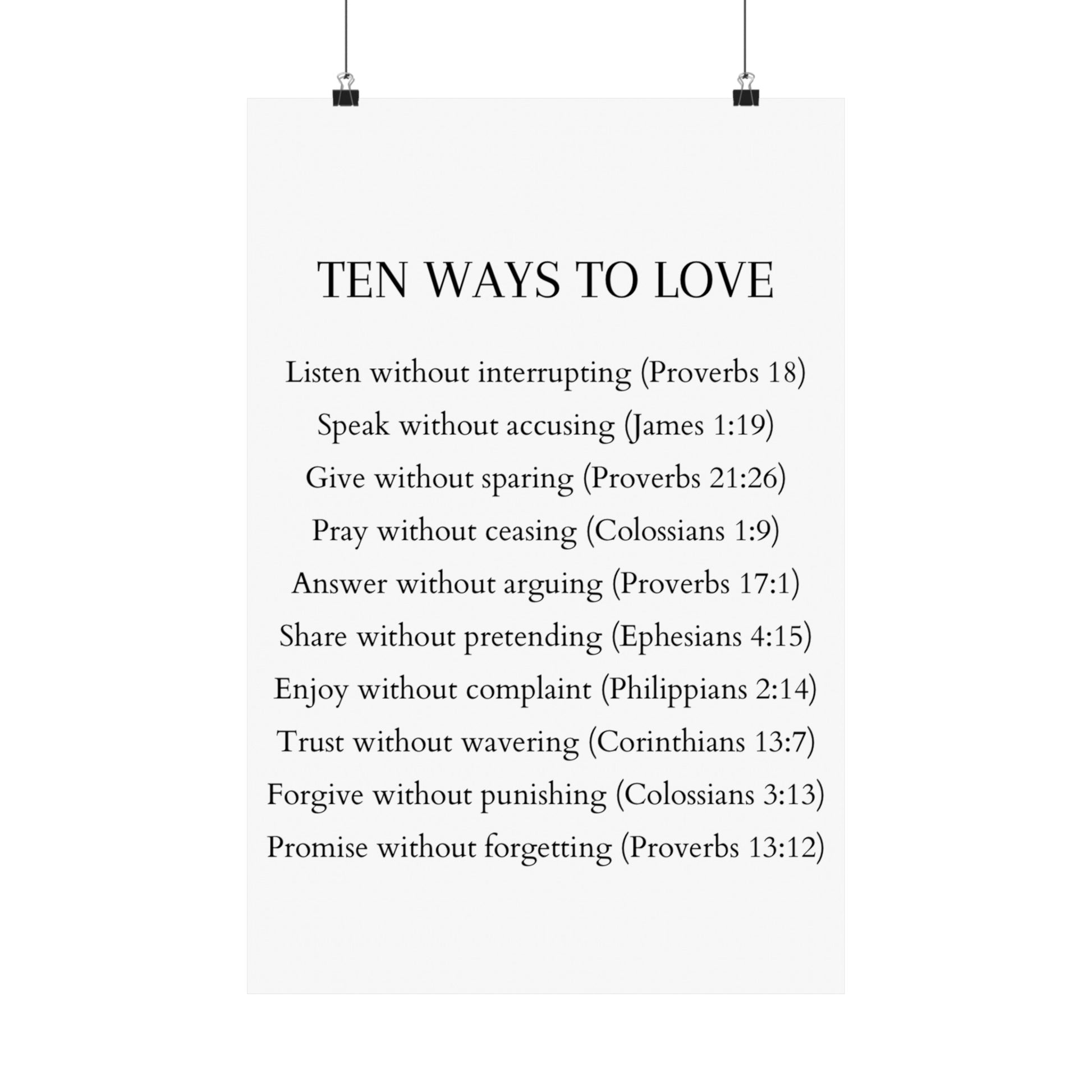 Ten Ways to Love - The Vertical Jump