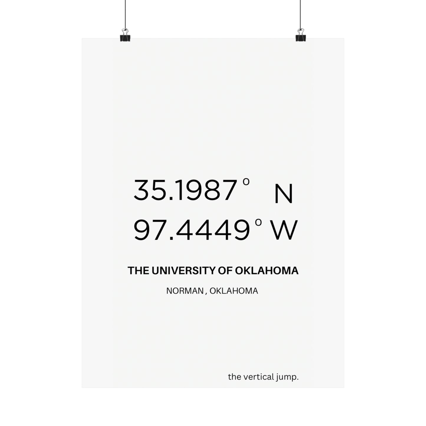 The University of Oklahoma - The Vertical Jump