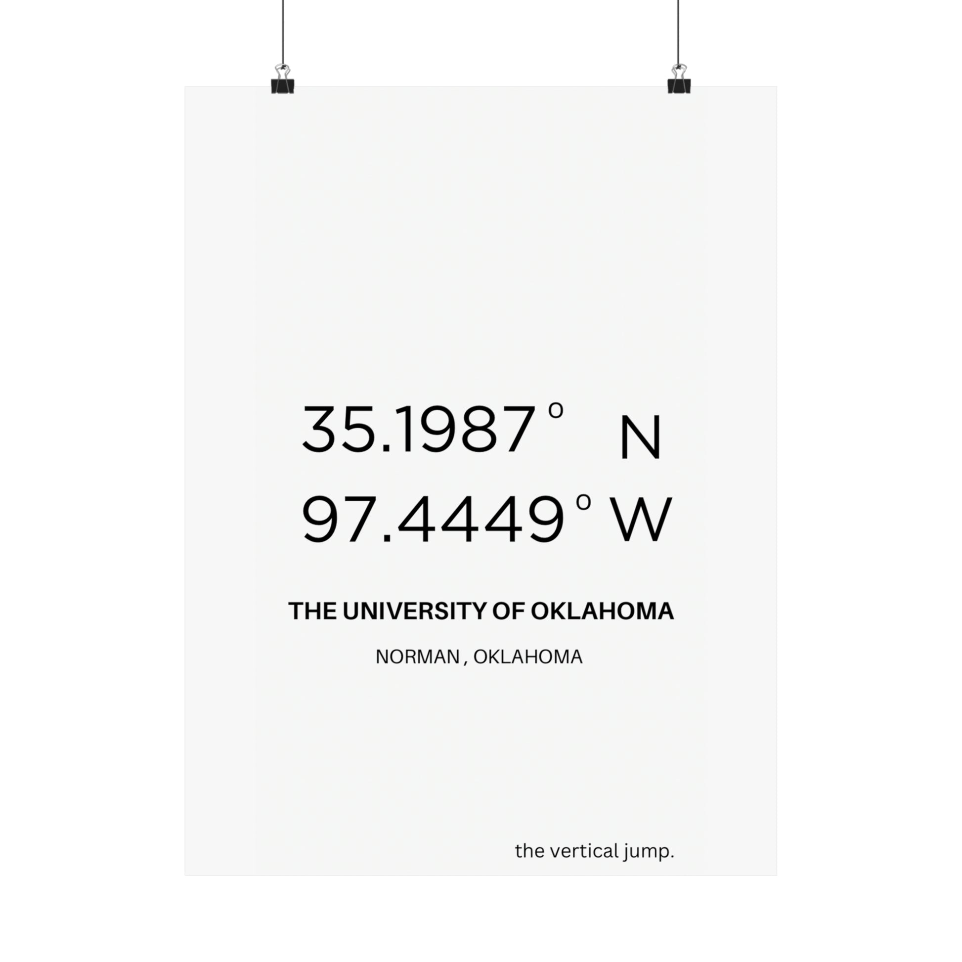 The University of Oklahoma - The Vertical Jump