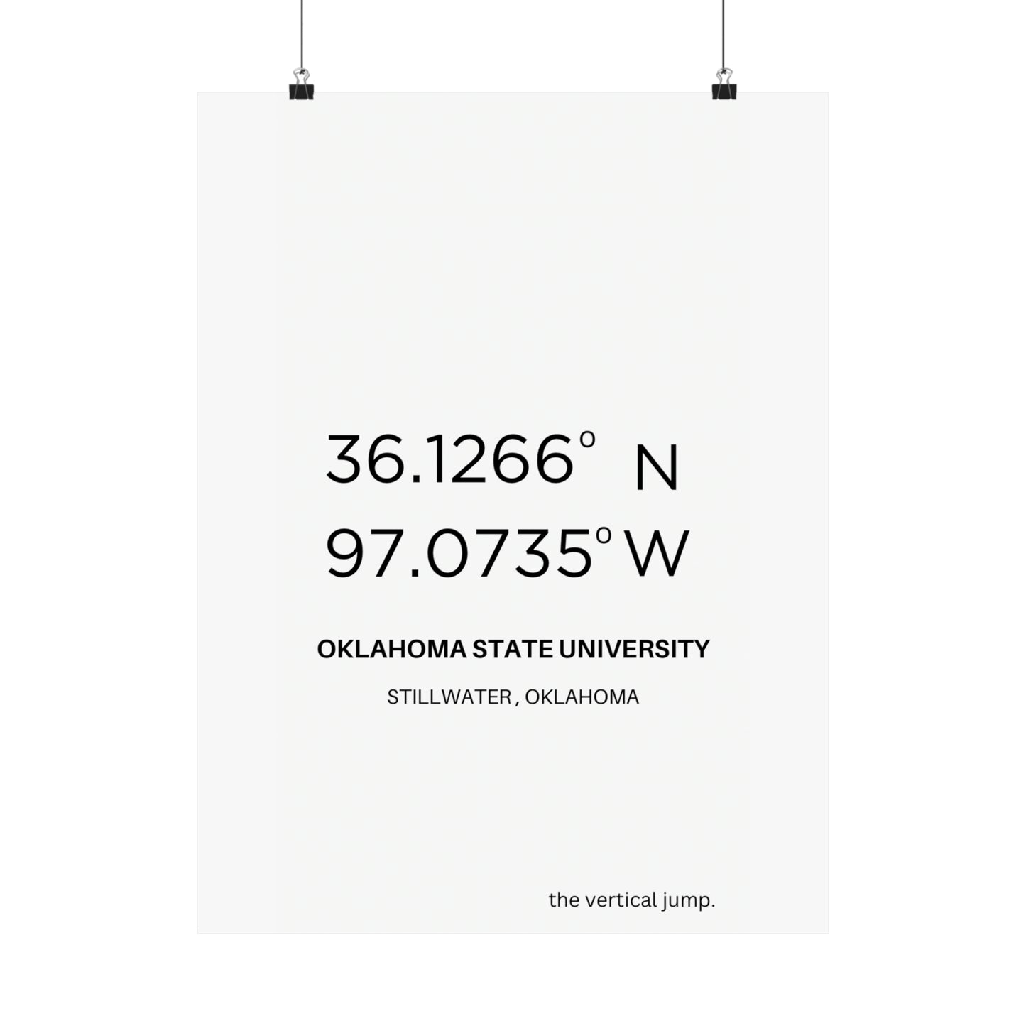 Oklahoma State University - The Vertical Jump