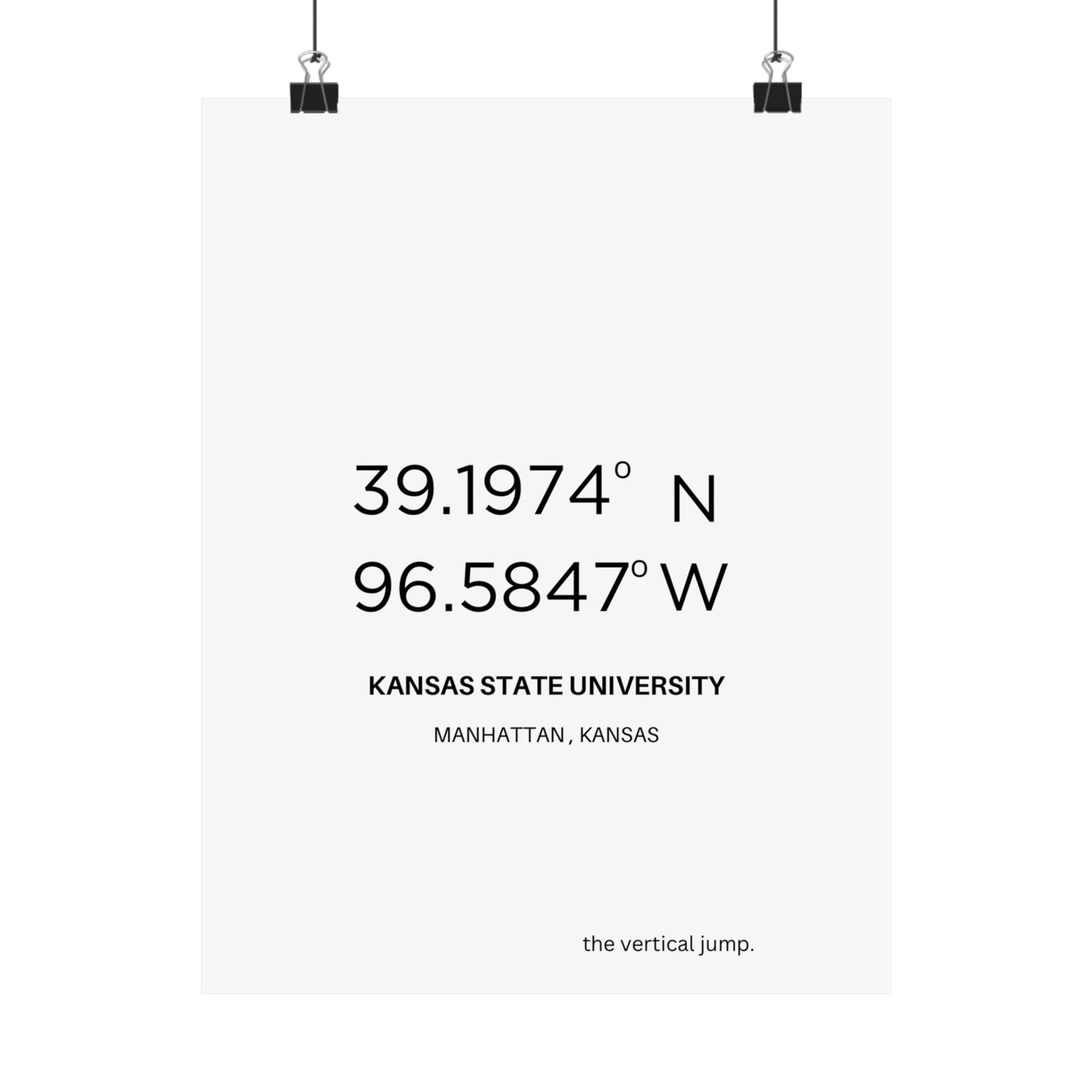 Kansas State University (K-State) - The Vertical Jump