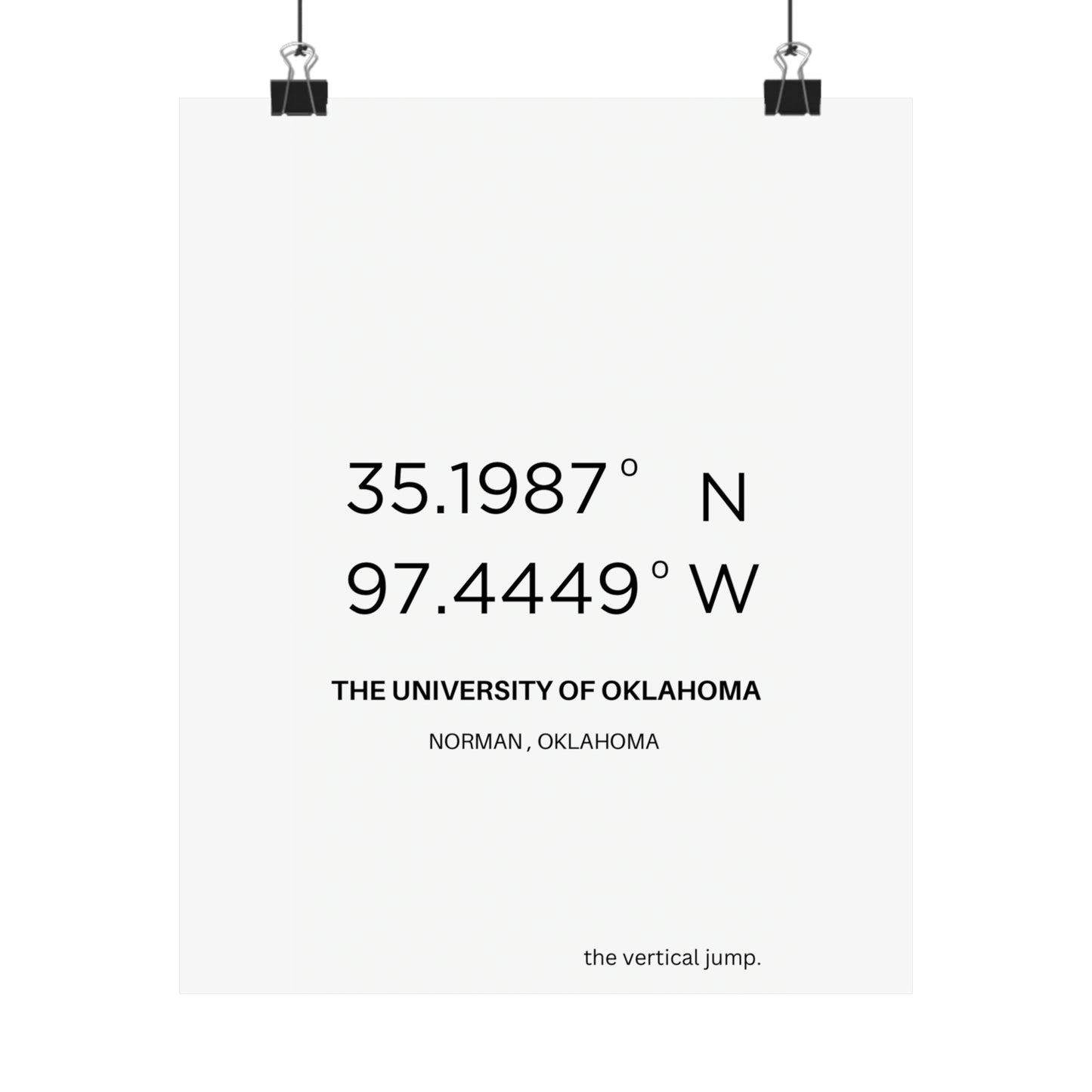 The University of Oklahoma - The Vertical Jump