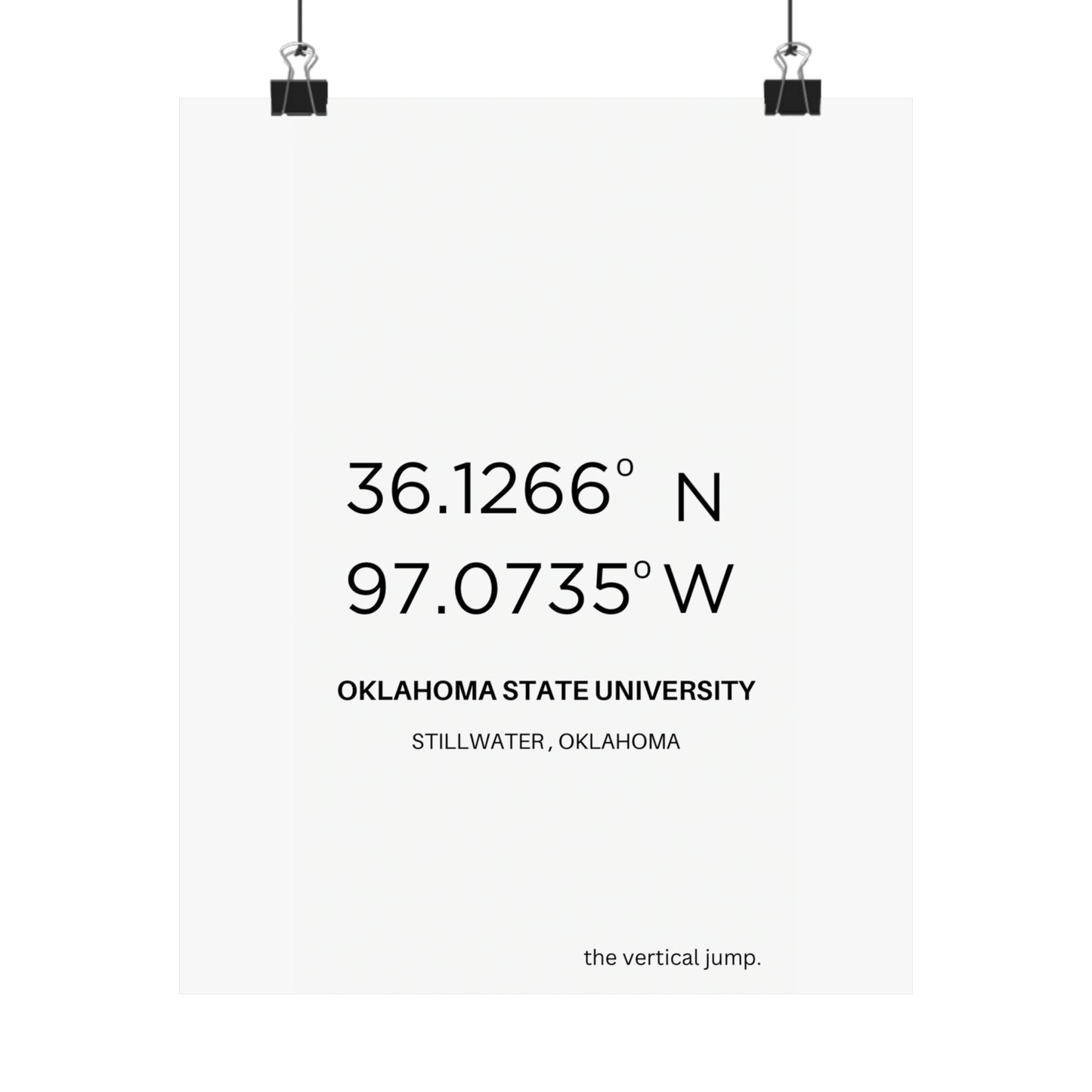 Oklahoma State University - The Vertical Jump