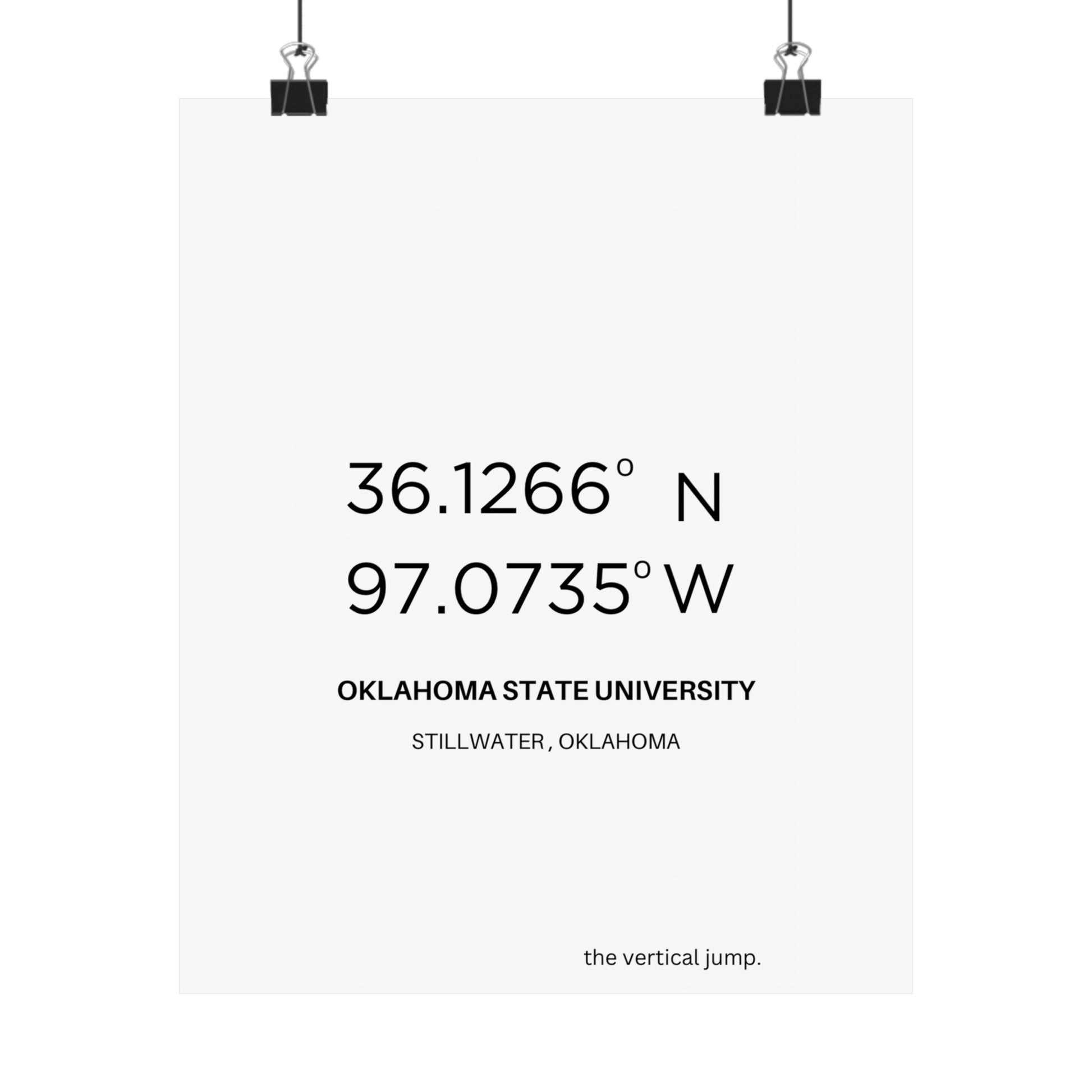 Oklahoma State University - The Vertical Jump