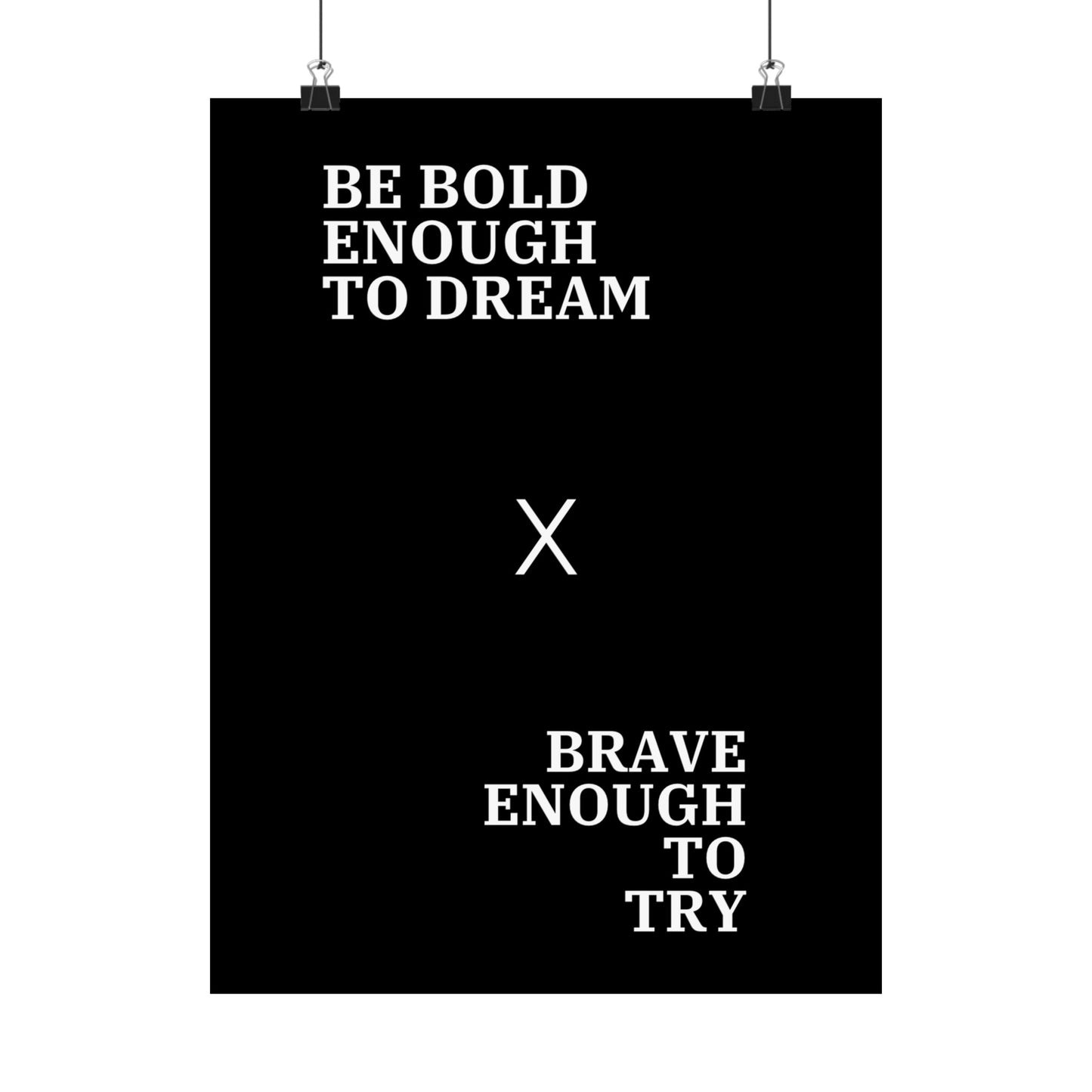 Be Bold Enough to Dream x Brave Enough To Try - The Vertical Jump