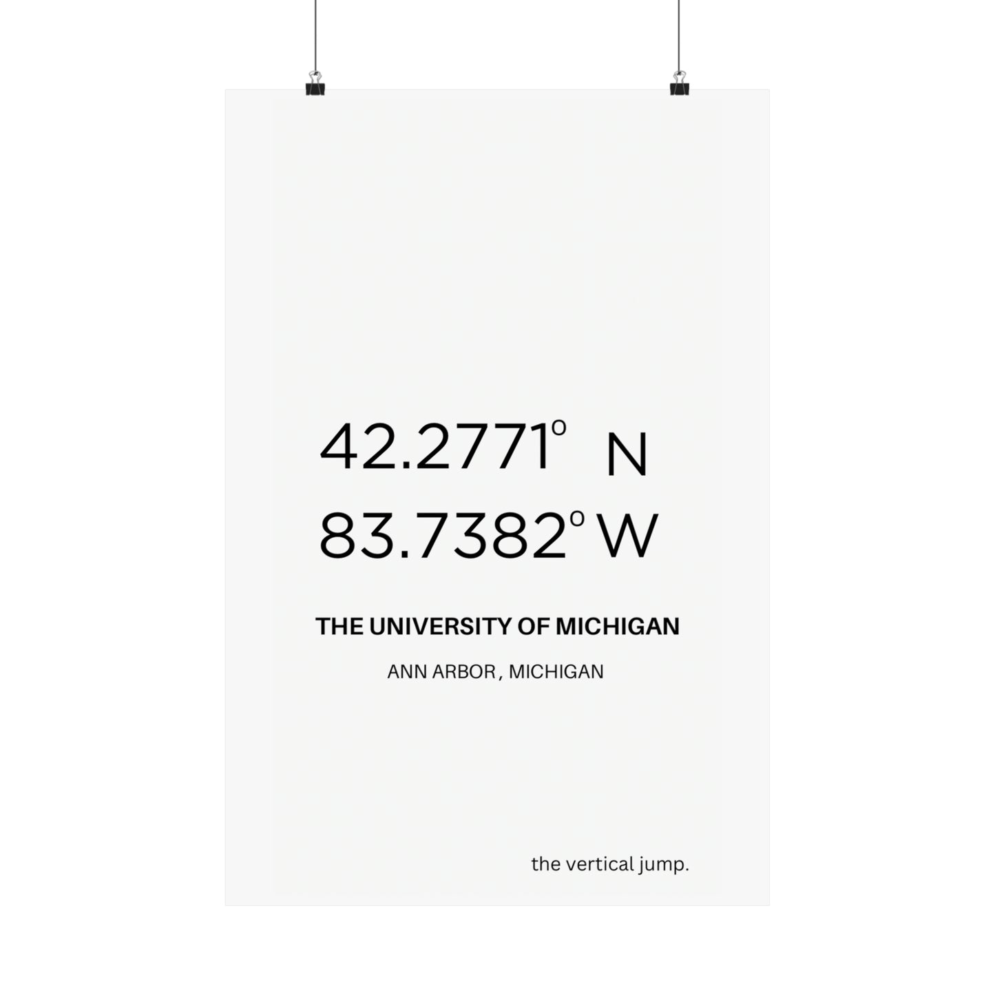 The University of Michigan - The Vertical Jump