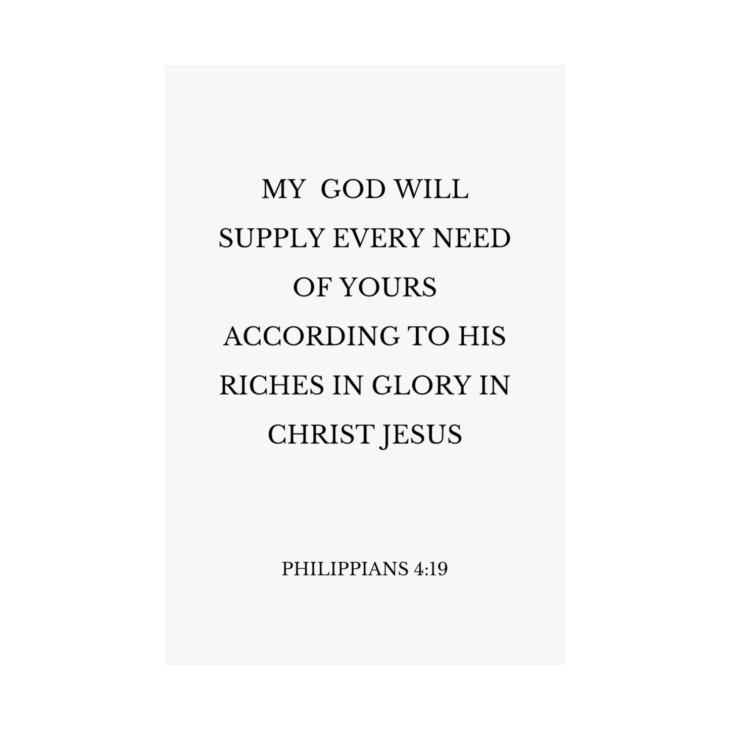 Philippians 4:19 - The Vertical Jump