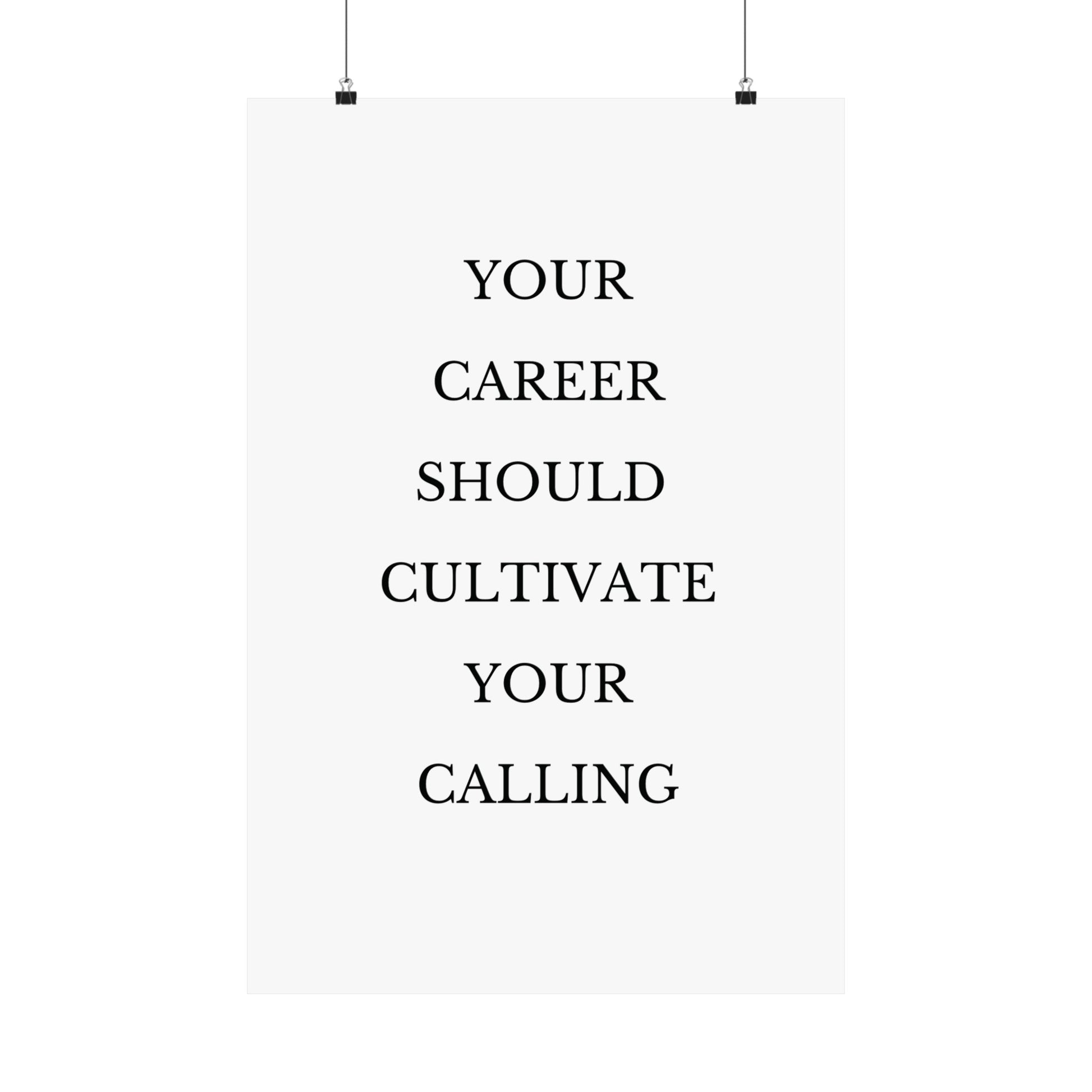 Your Career Should Cultivate Your Calling - The Vertical Jump