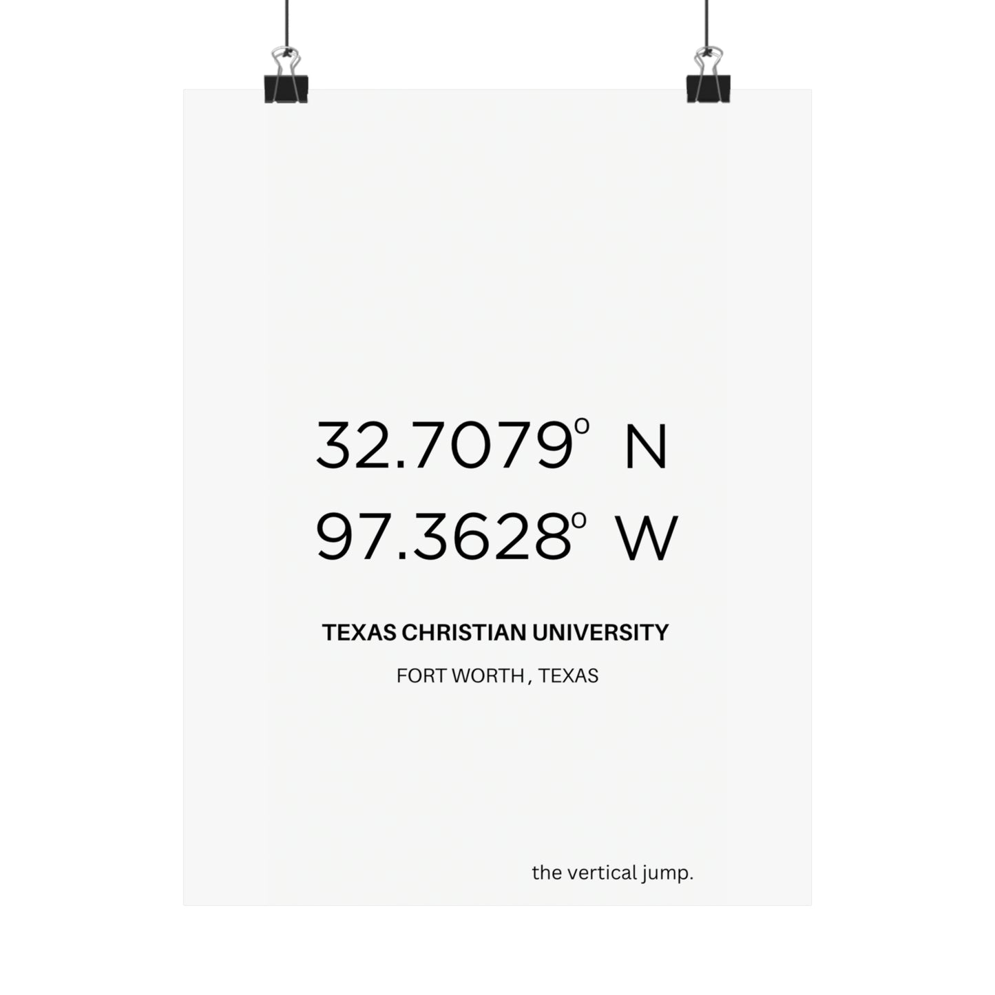 Texas Christian University (TCU) - The Vertical Jump