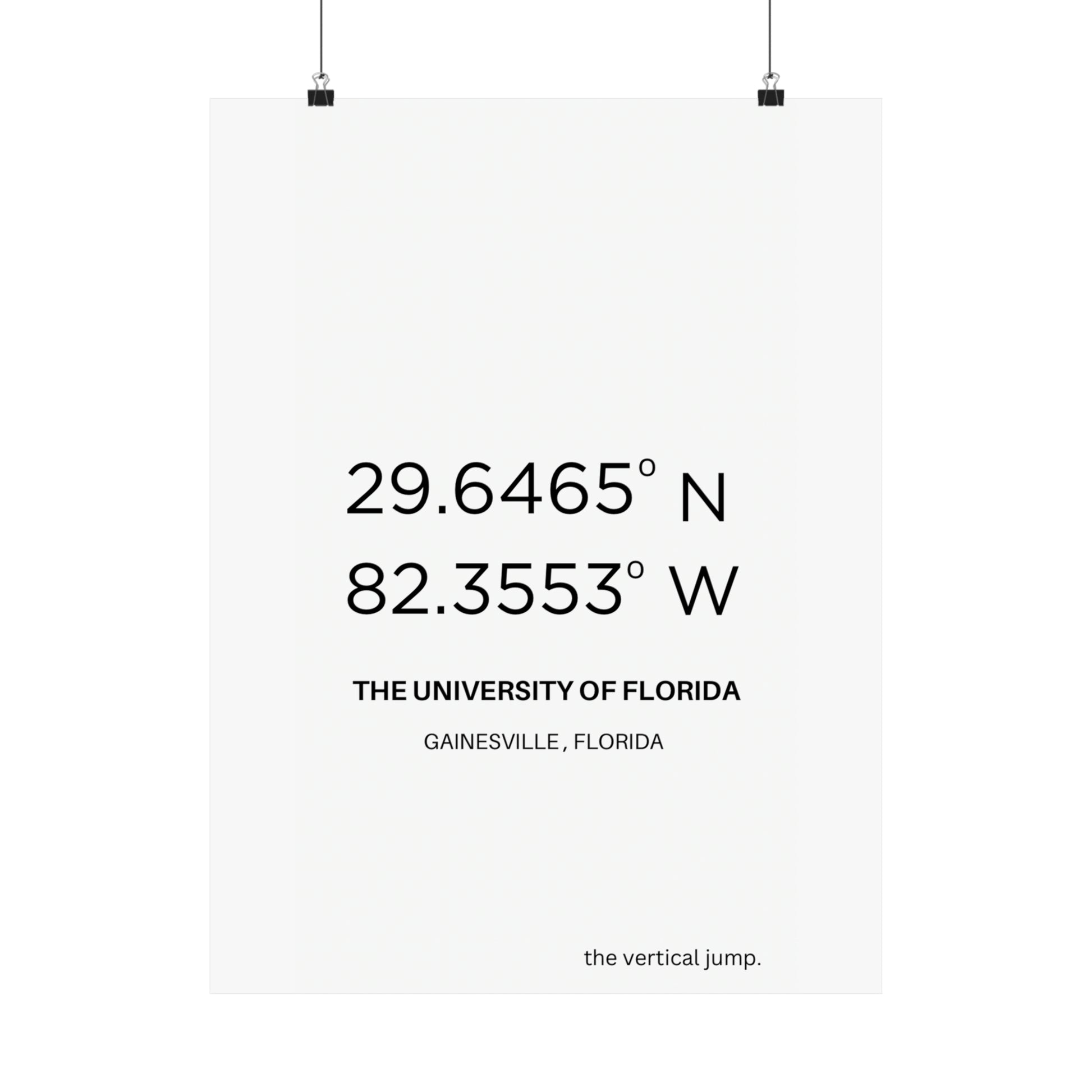 The University of Florida - The Vertical Jump