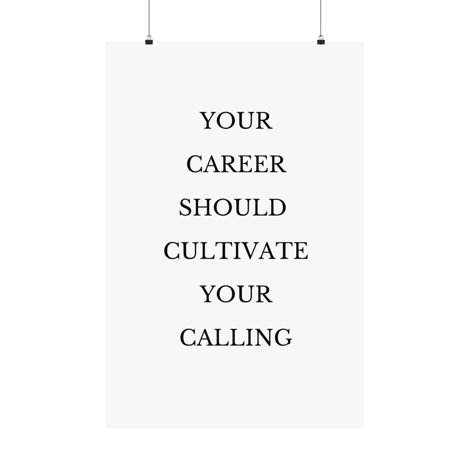 Your Career Should Cultivate Your Calling - The Vertical Jump