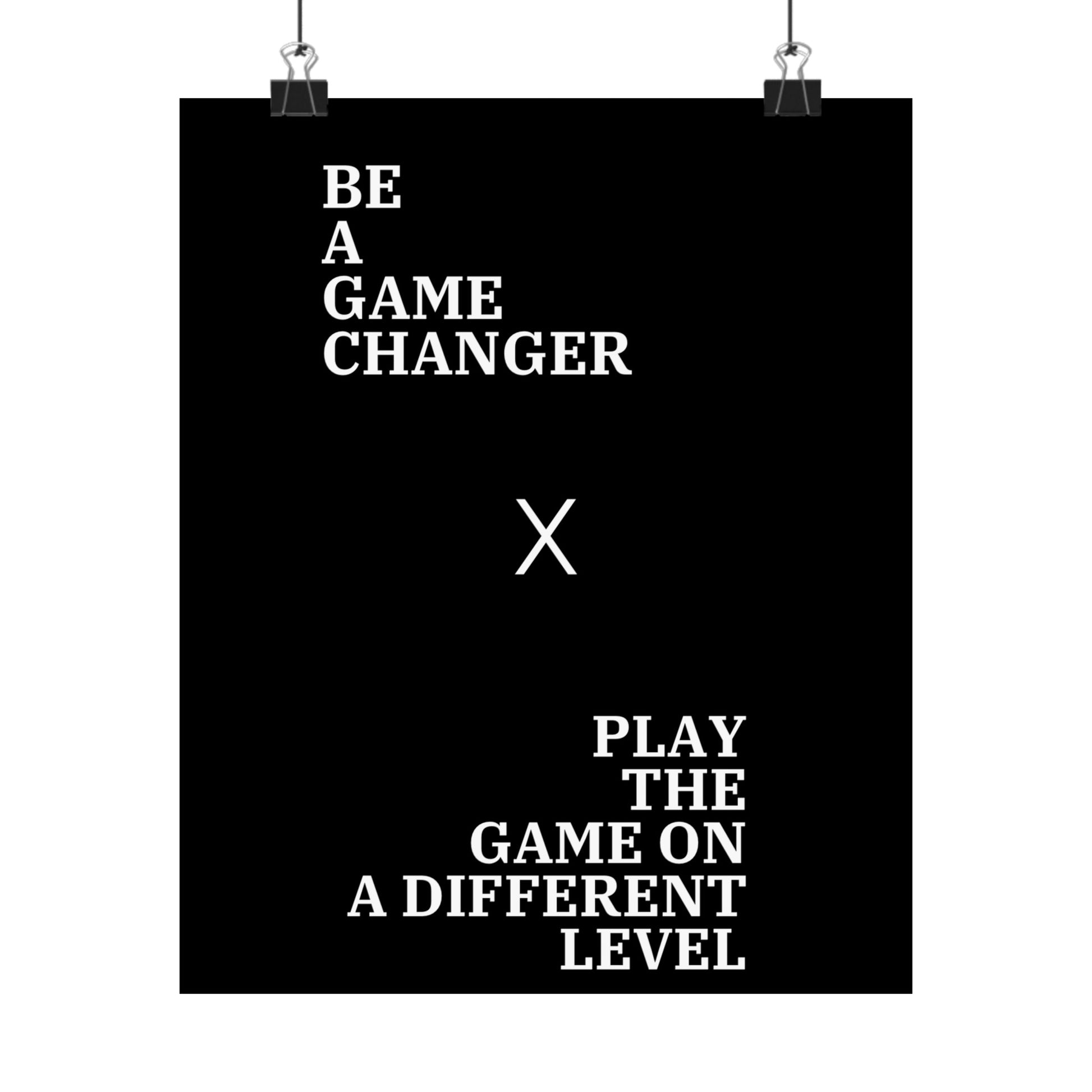 Be A Game Changer x Play The Game On A Different Level - The Vertical Jump