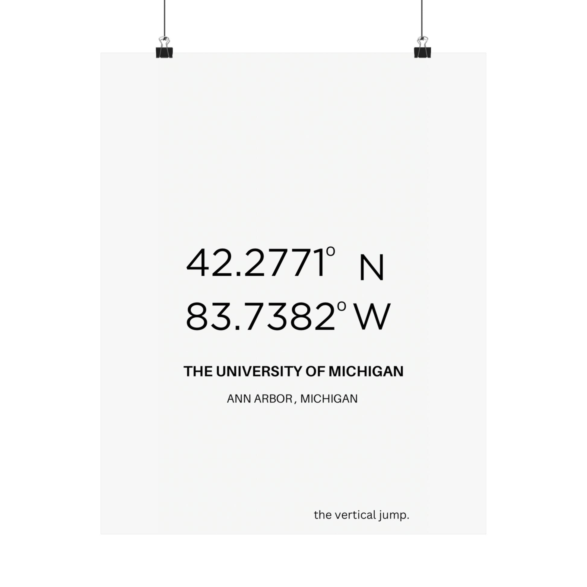 The University of Michigan - The Vertical Jump