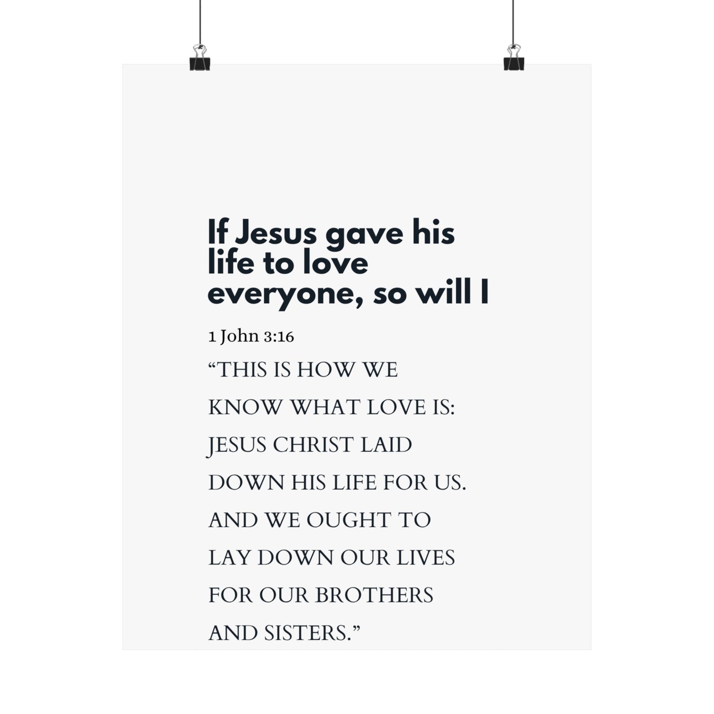 1 John 3:16 - The Vertical Jump