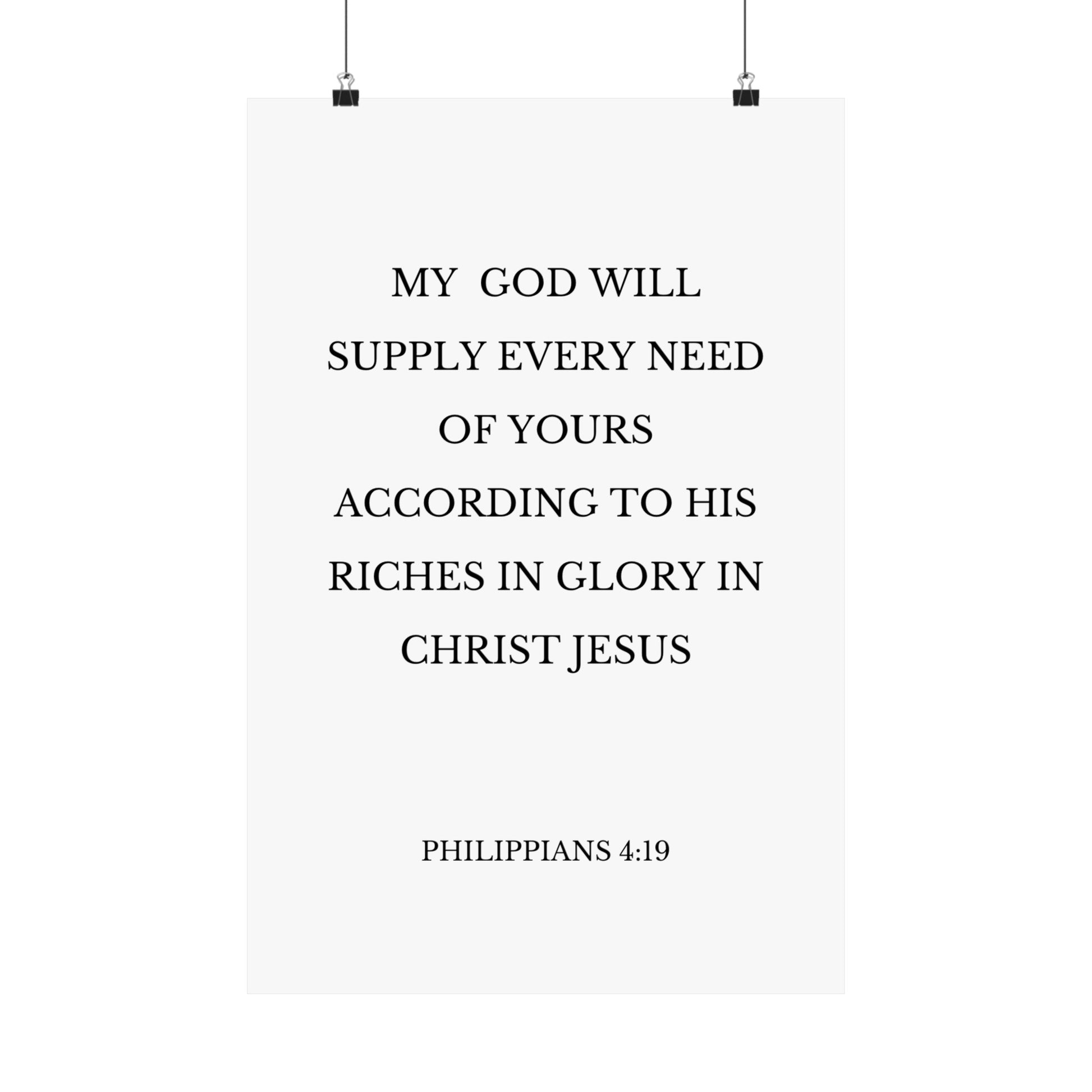 Philippians 4:19 - The Vertical Jump