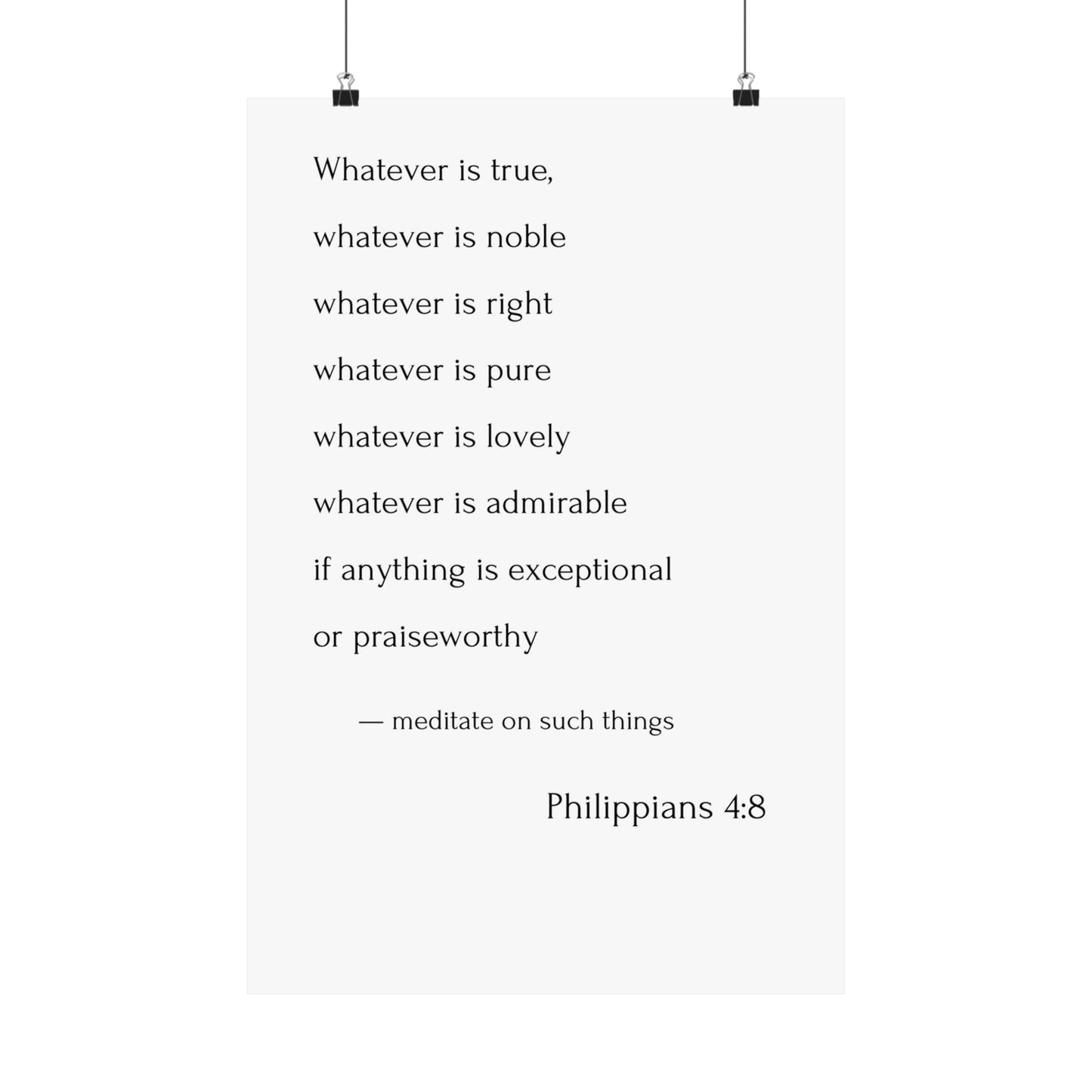 Philippians 4:8 - The Vertical Jump