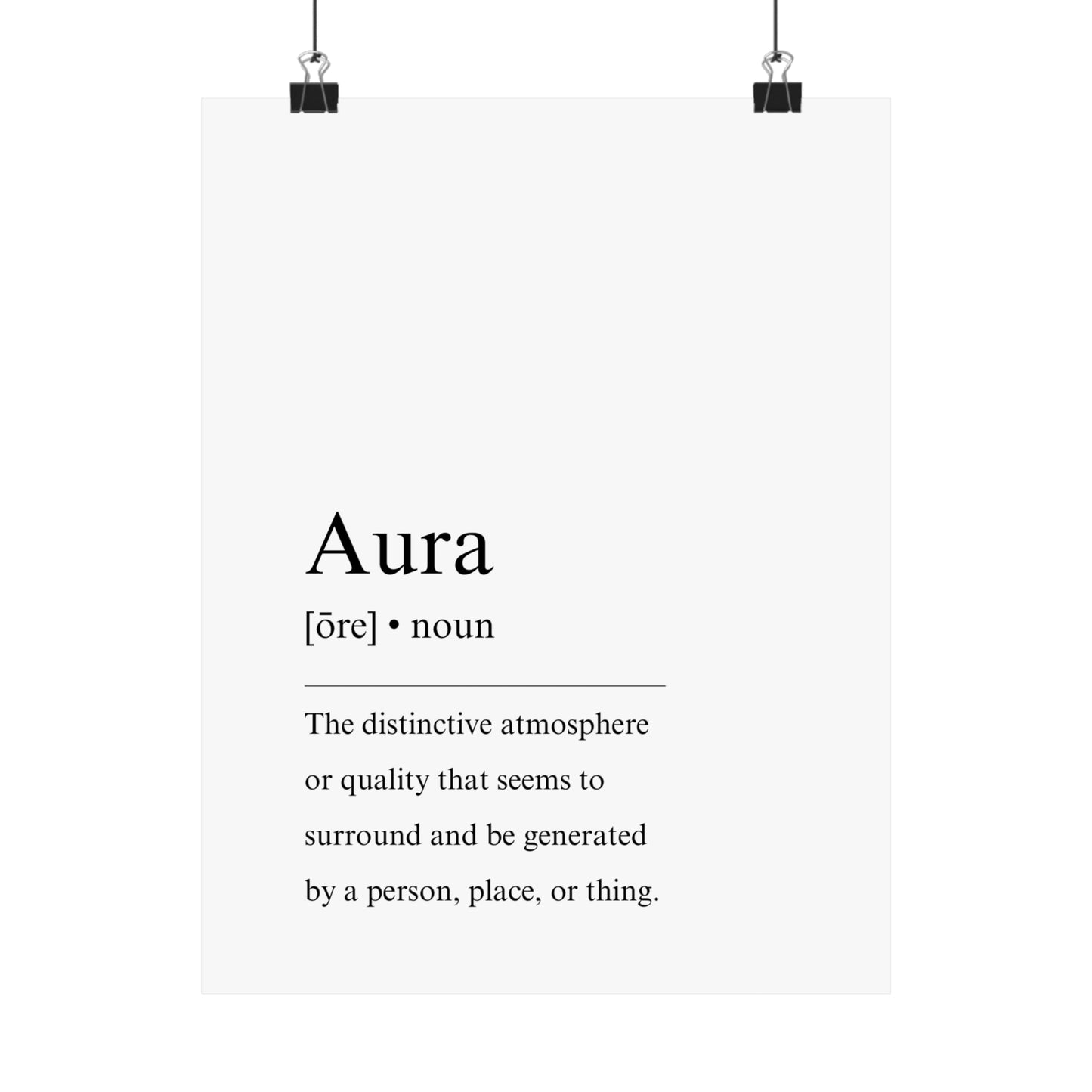 Aura Definition - The Vertical Jump