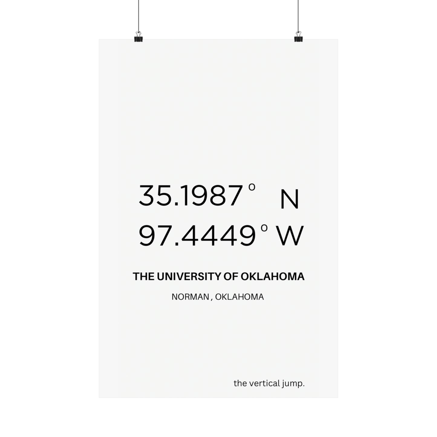 The University of Oklahoma - The Vertical Jump